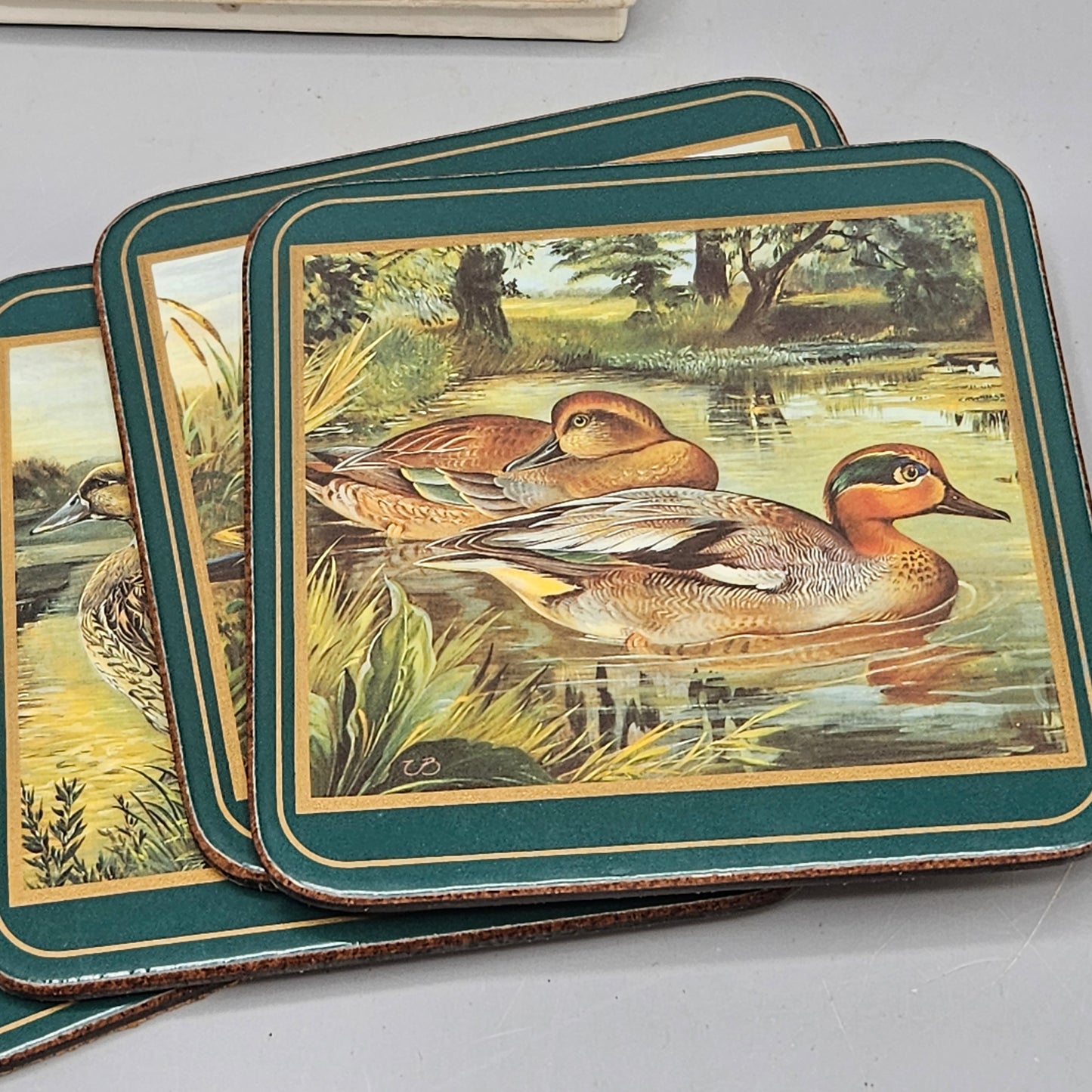 Pimpernel Marshsland Birds Coasters - Set of Six