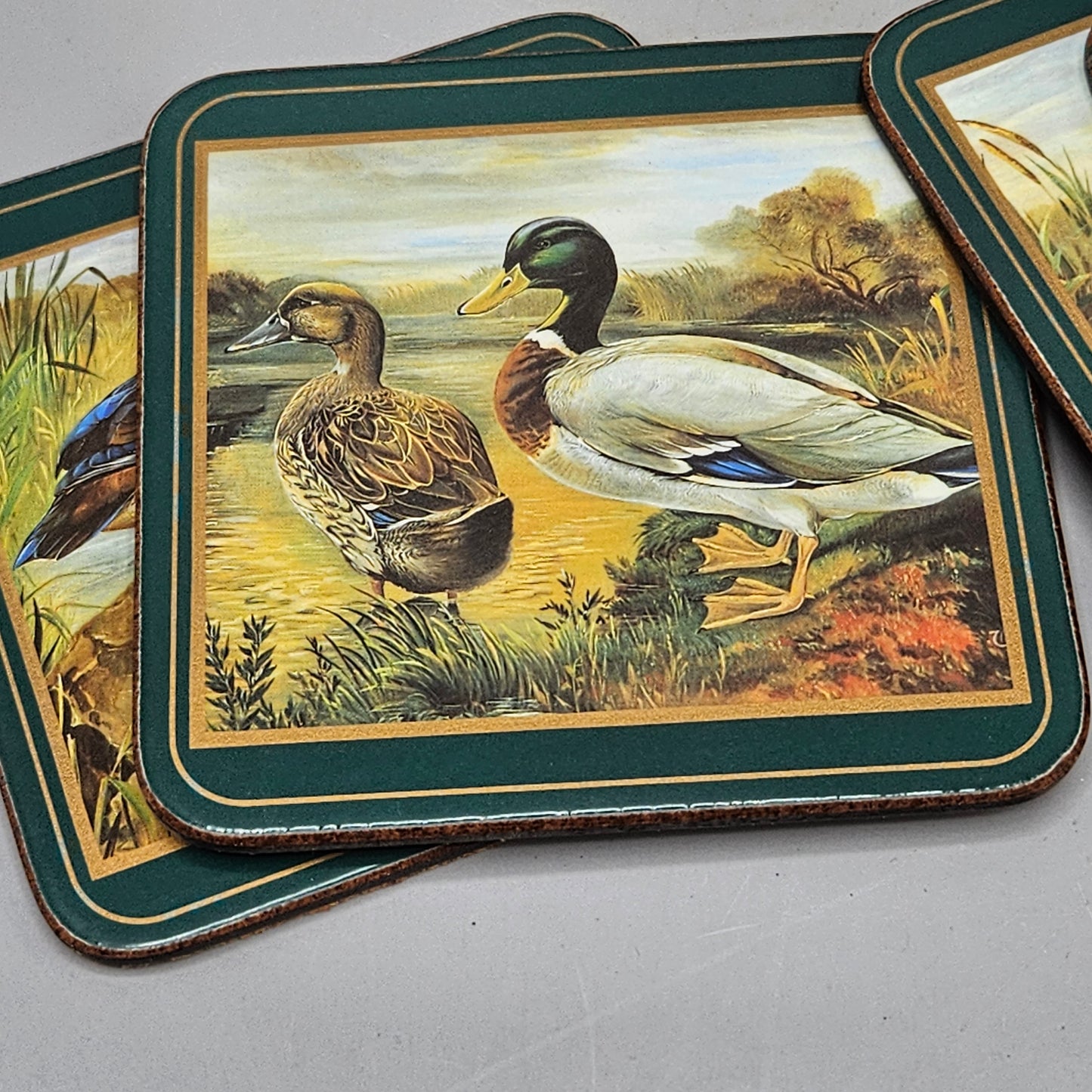 Pimpernel Marshsland Birds Coasters - Set of Six