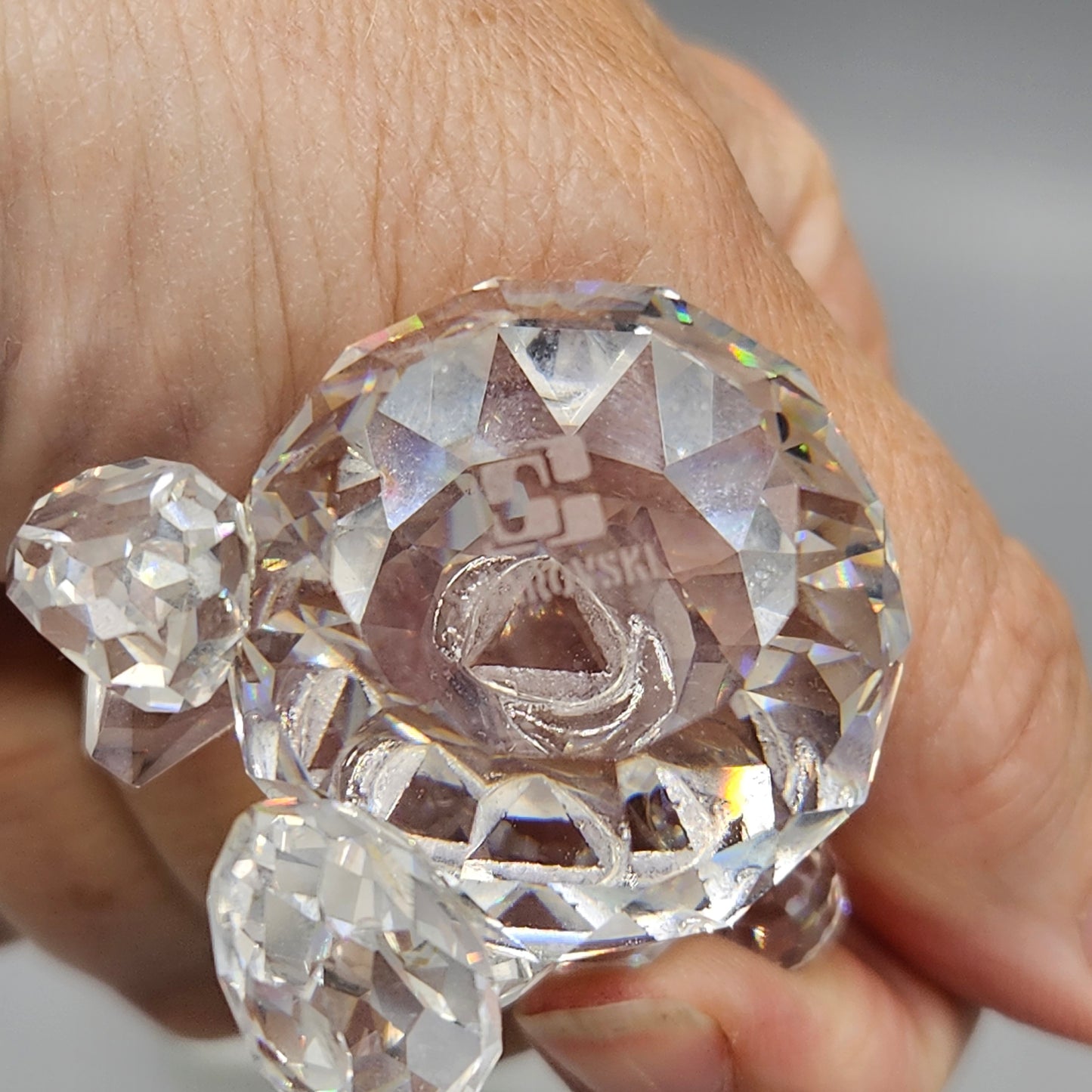 Swarovski Crystal Teddy Bear Figurine