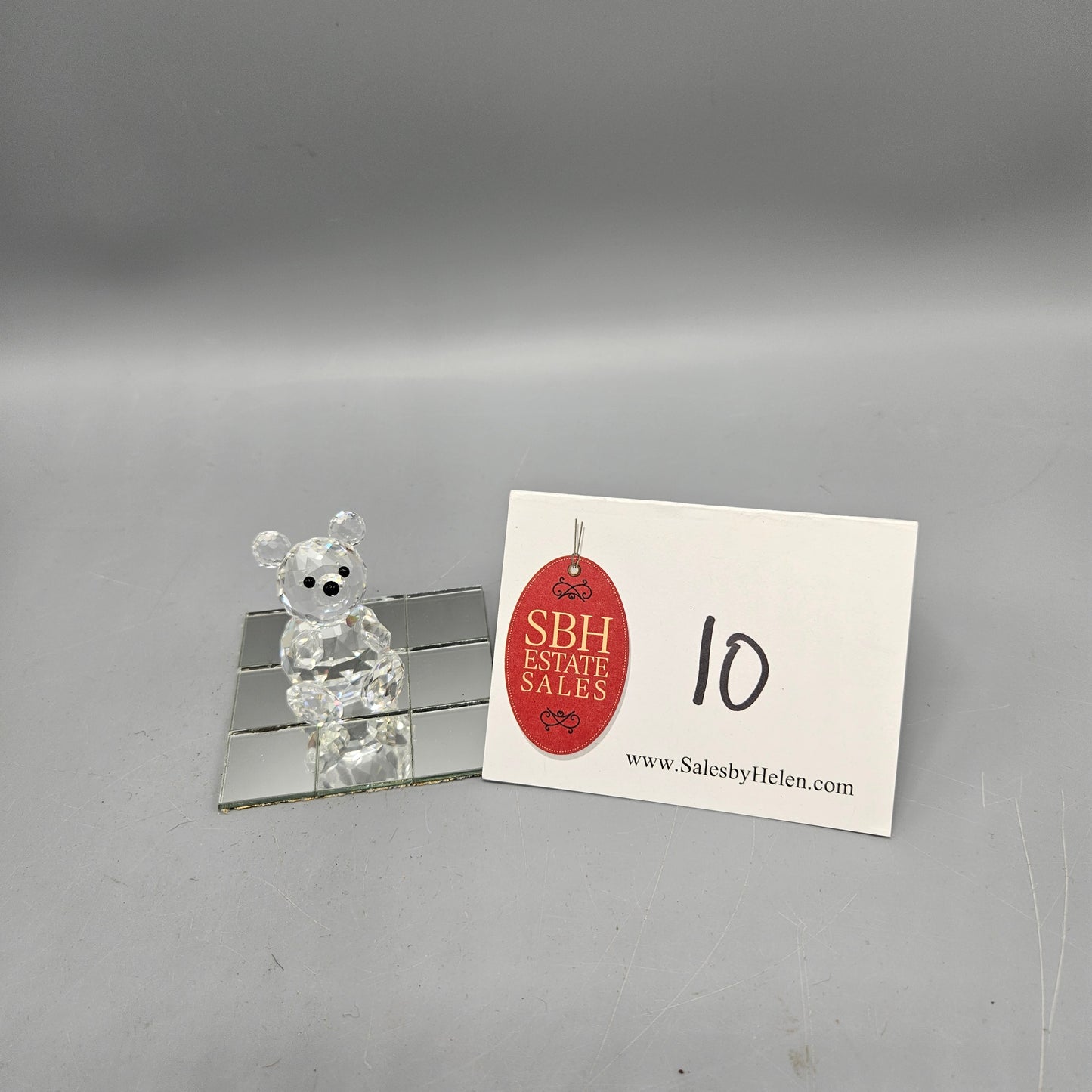 Swarovski Crystal Teddy Bear Figurine