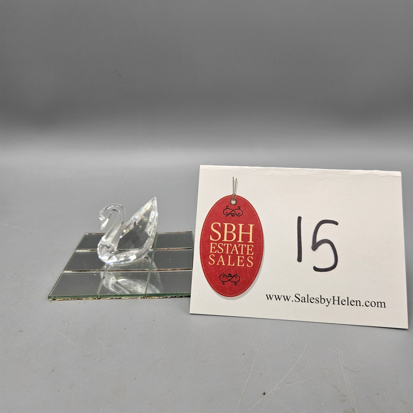 Swarovski Crystal Swan Figurine
