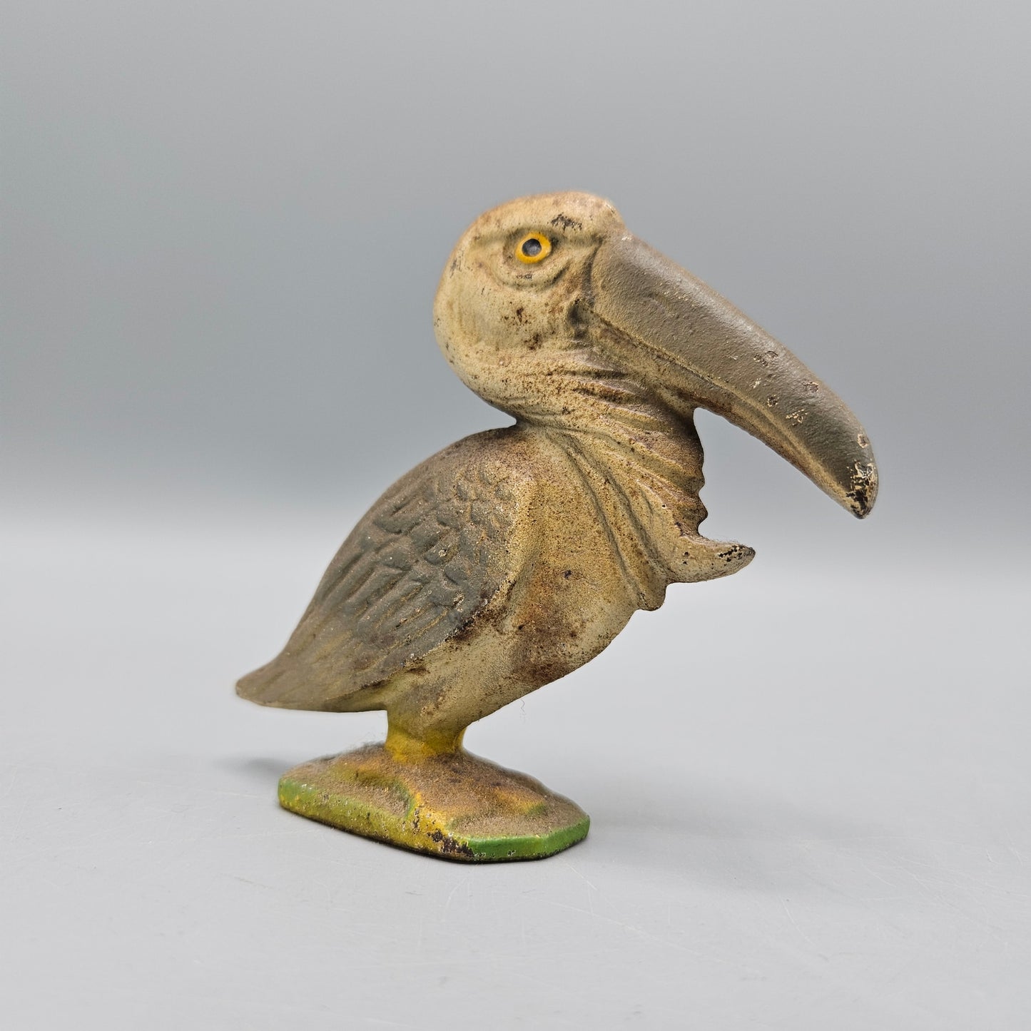 Antique Cast Iron Pelican Bottle Opener