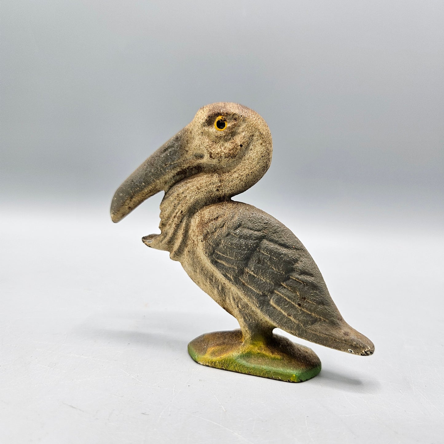 Antique Cast Iron Pelican Bottle Opener