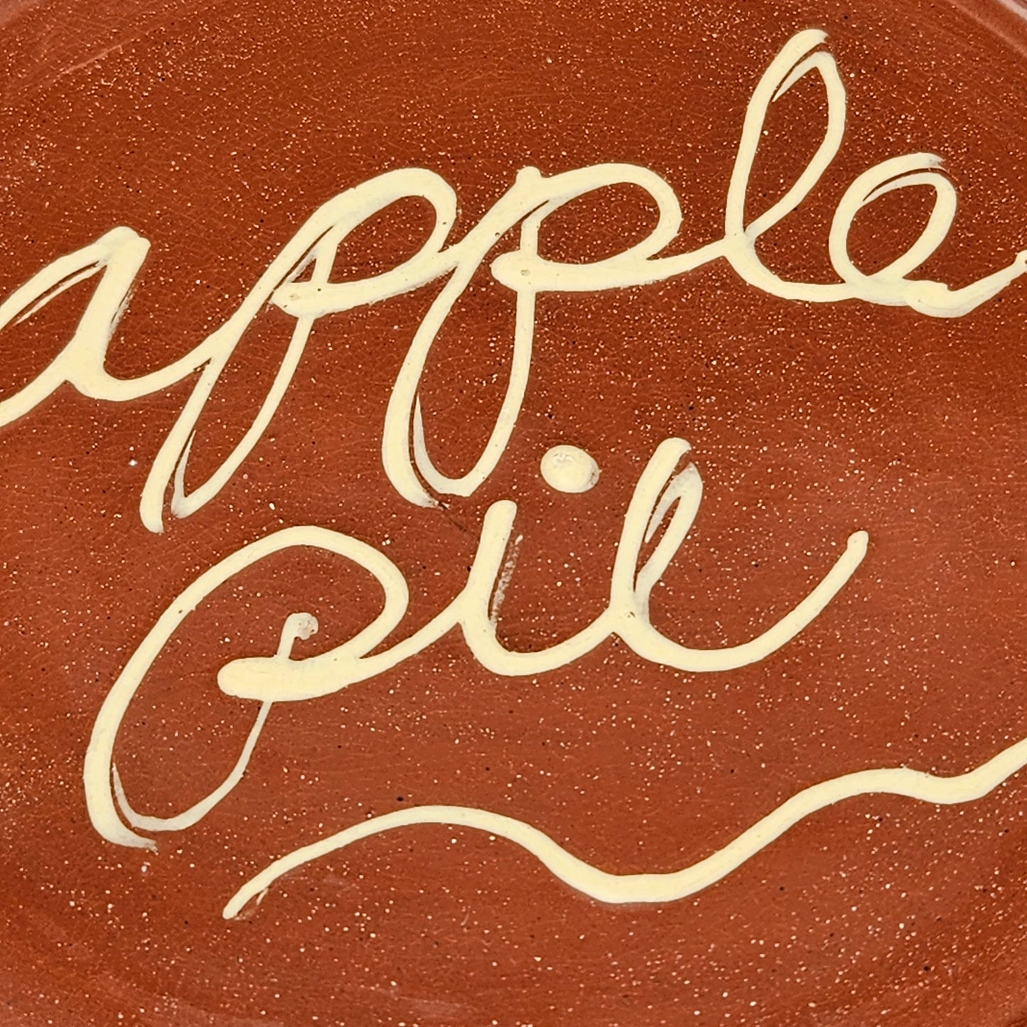 Signed Redwre Apple Pie Dish 1984
