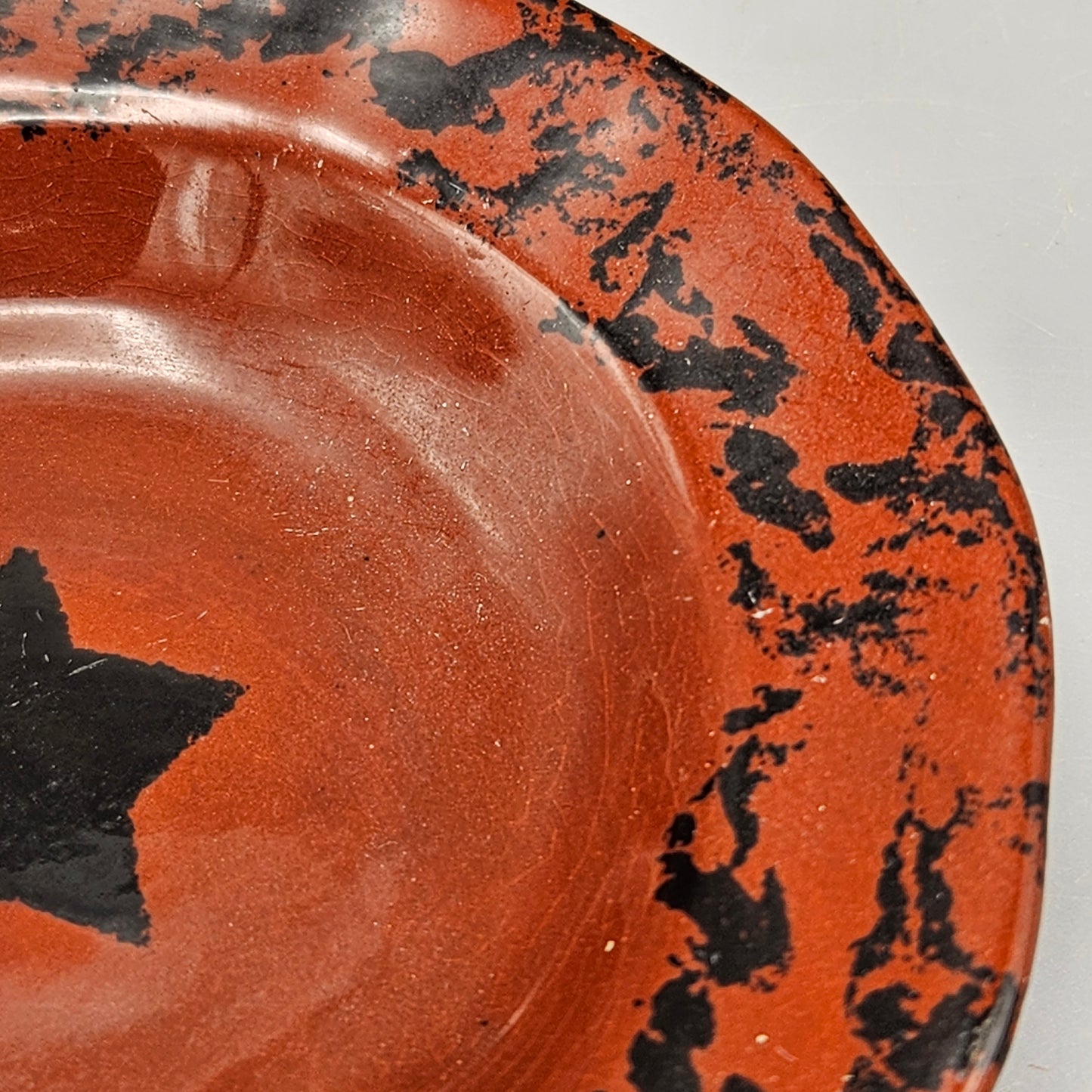 Tennessee Clayworks Redware Coaster with Star