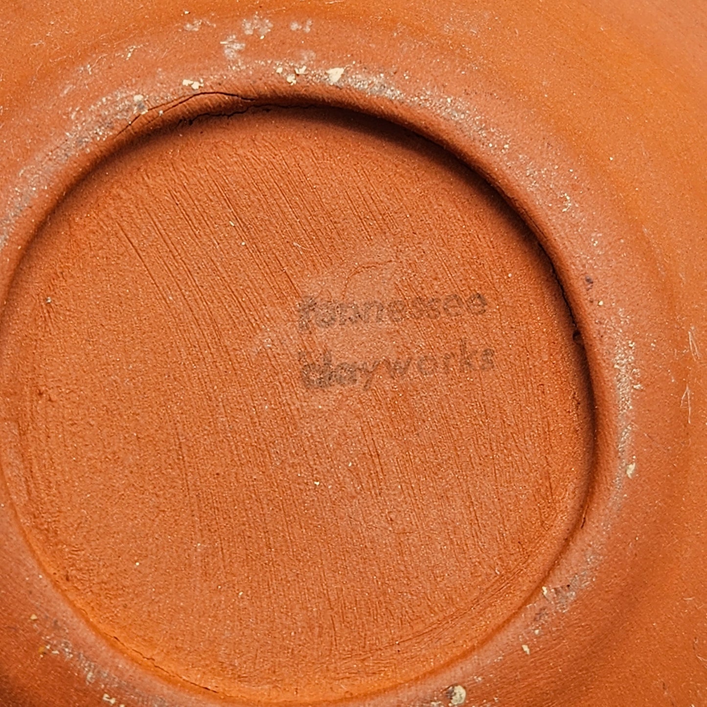 Tennessee Clayworks Redware Coaster with Star