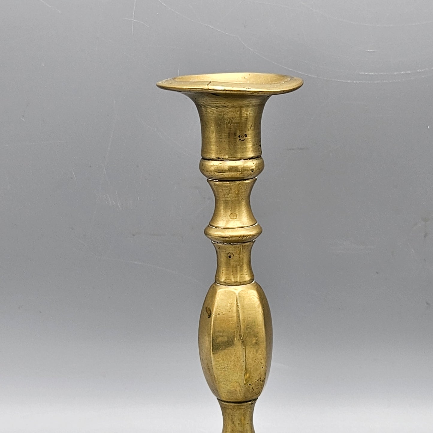 Pair of Indian Brass Candlesticks