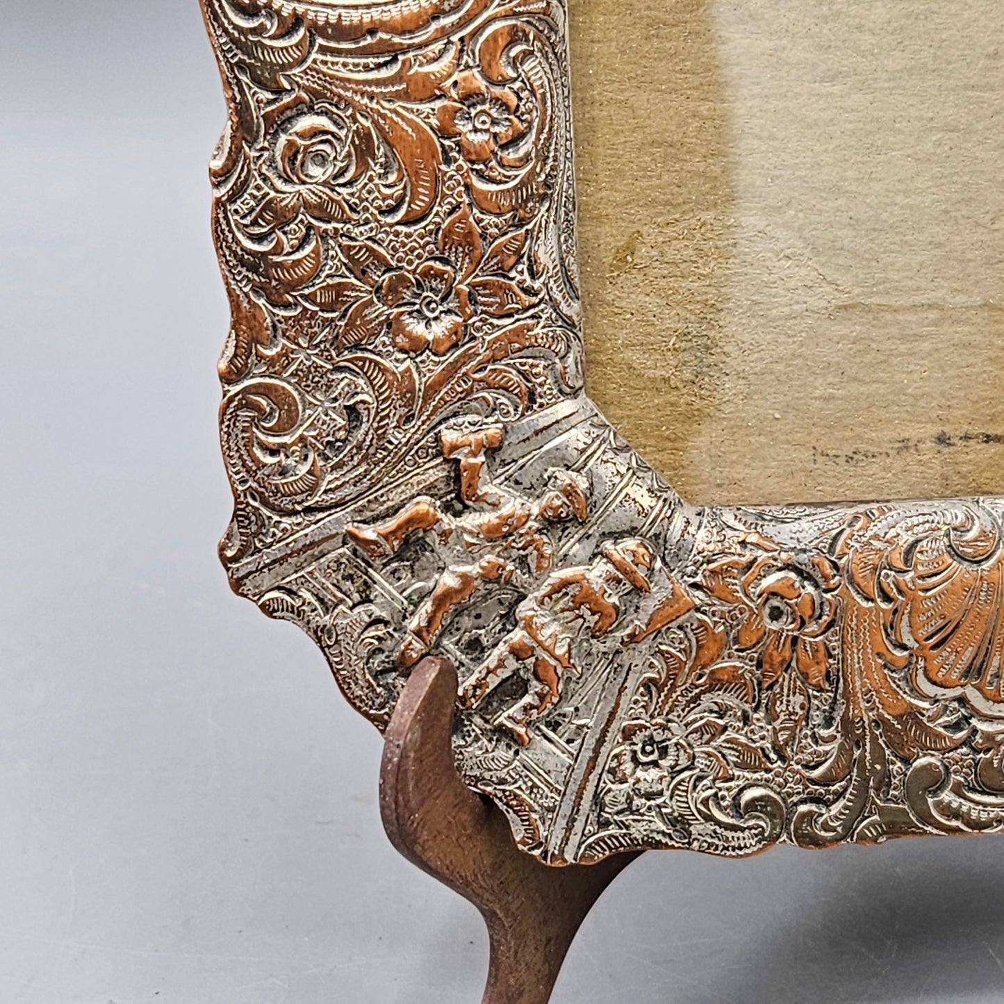 Antique Hallmarked Repousse Frame