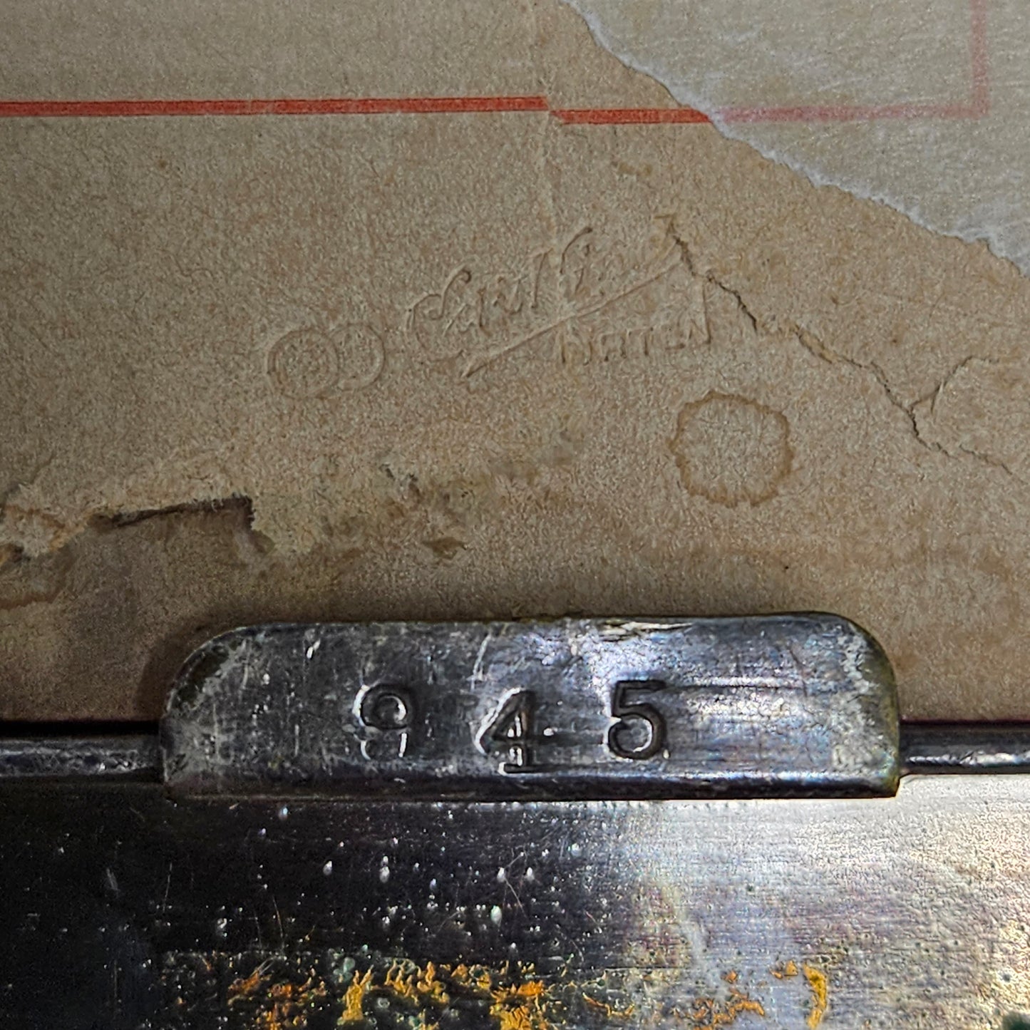 Antique Hallmarked Repousse Frame
