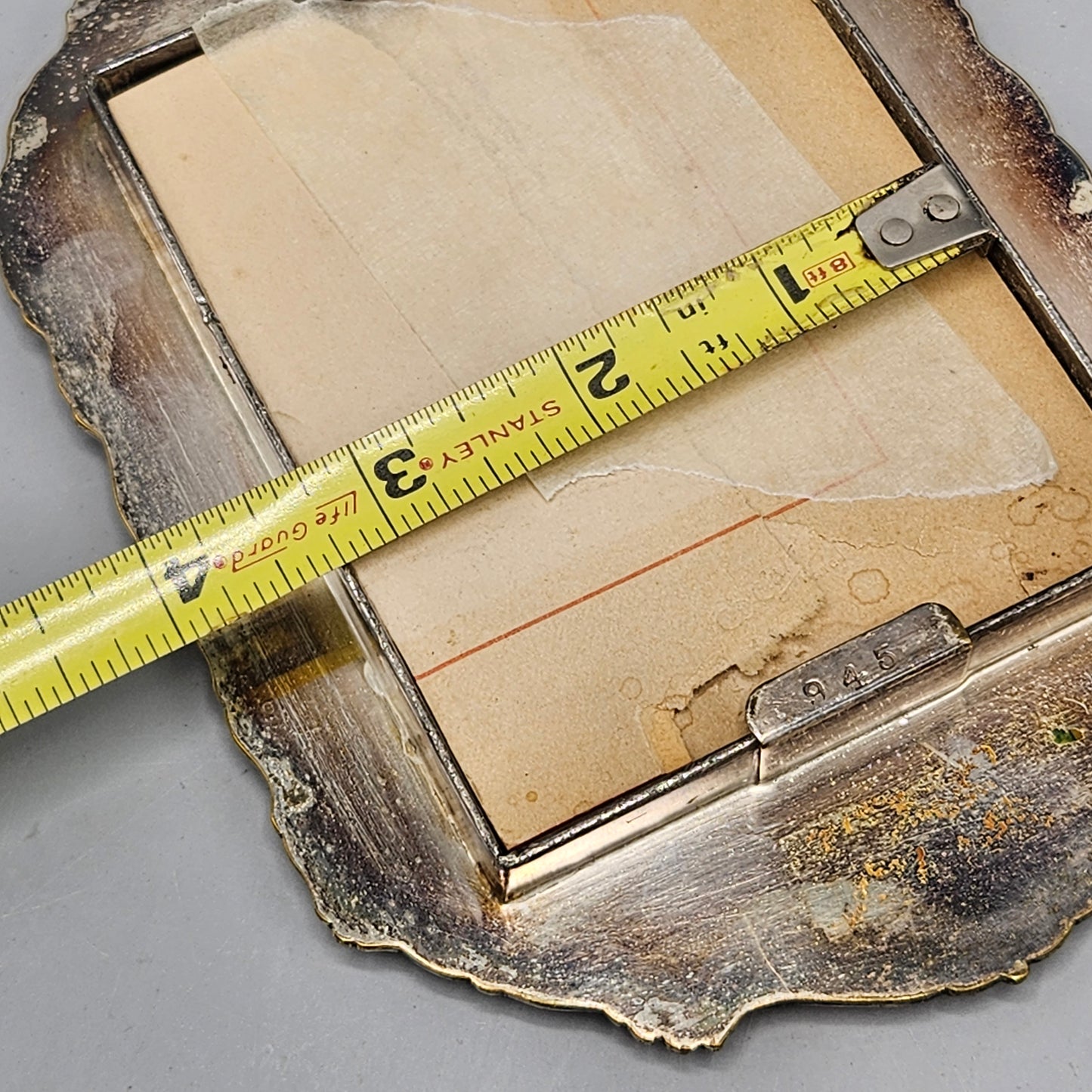 Antique Hallmarked Repousse Frame