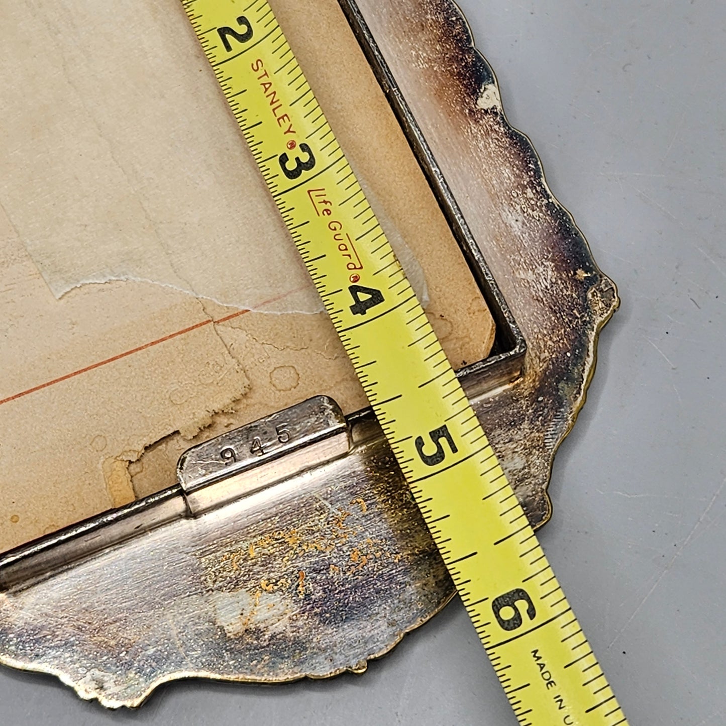 Antique Hallmarked Repousse Frame