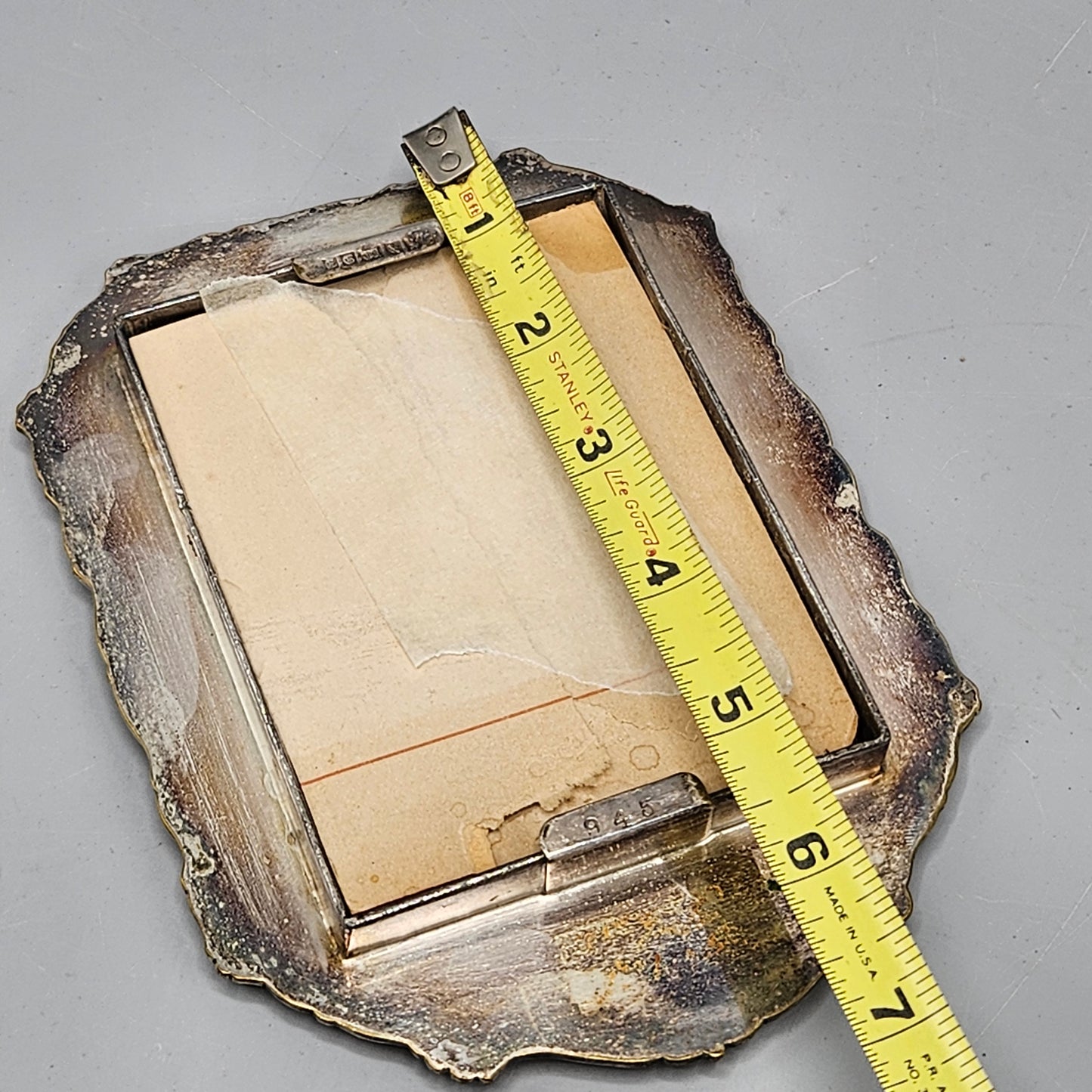 Antique Hallmarked Repousse Frame