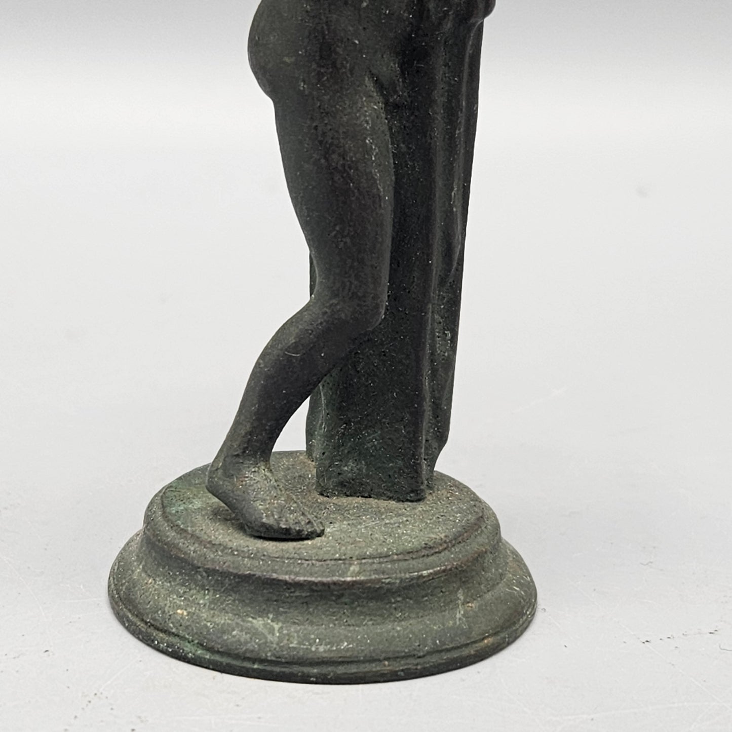 Antique Bronze Sculpture of Classical Greek Woman