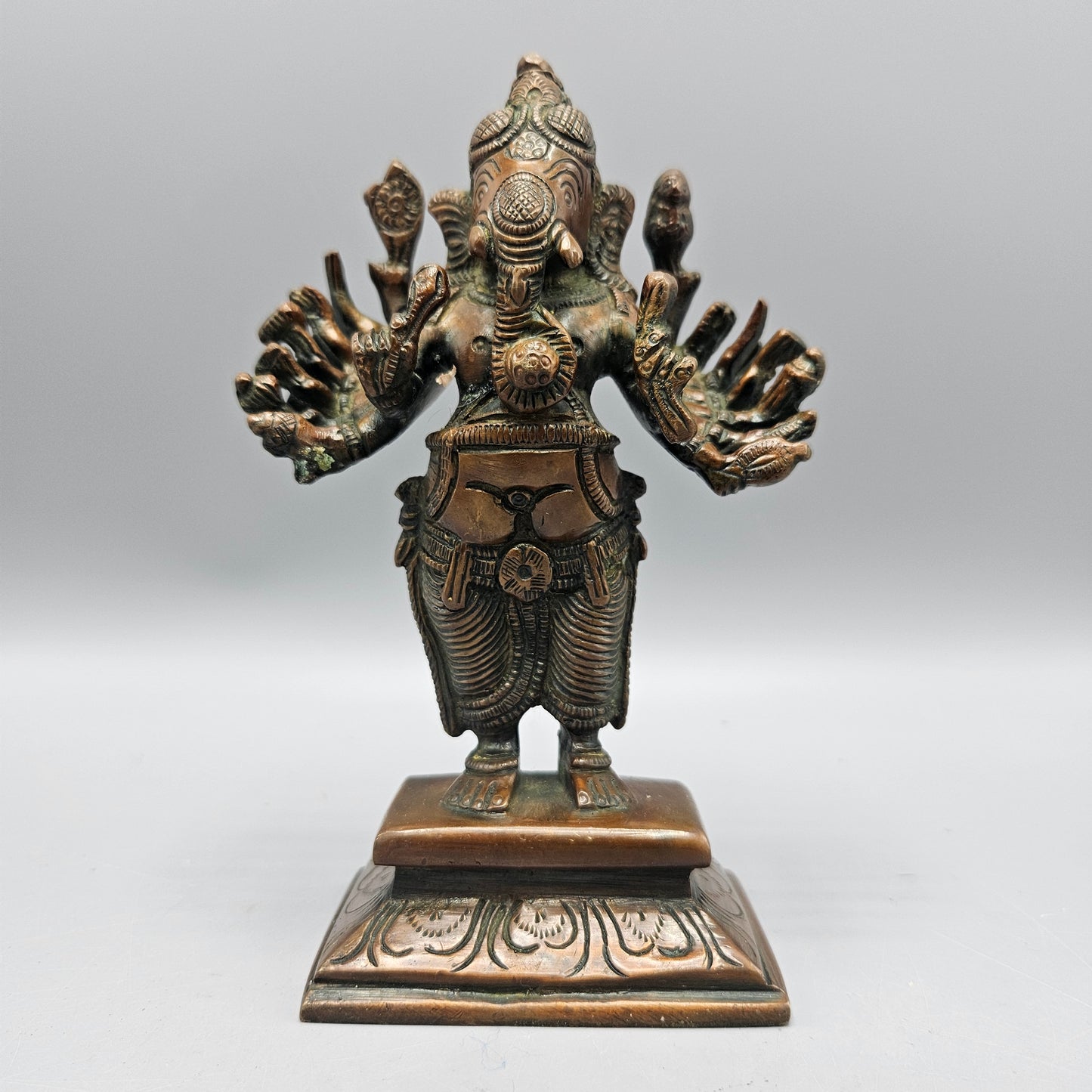 Antique Bronze Sculpture of Ganesh