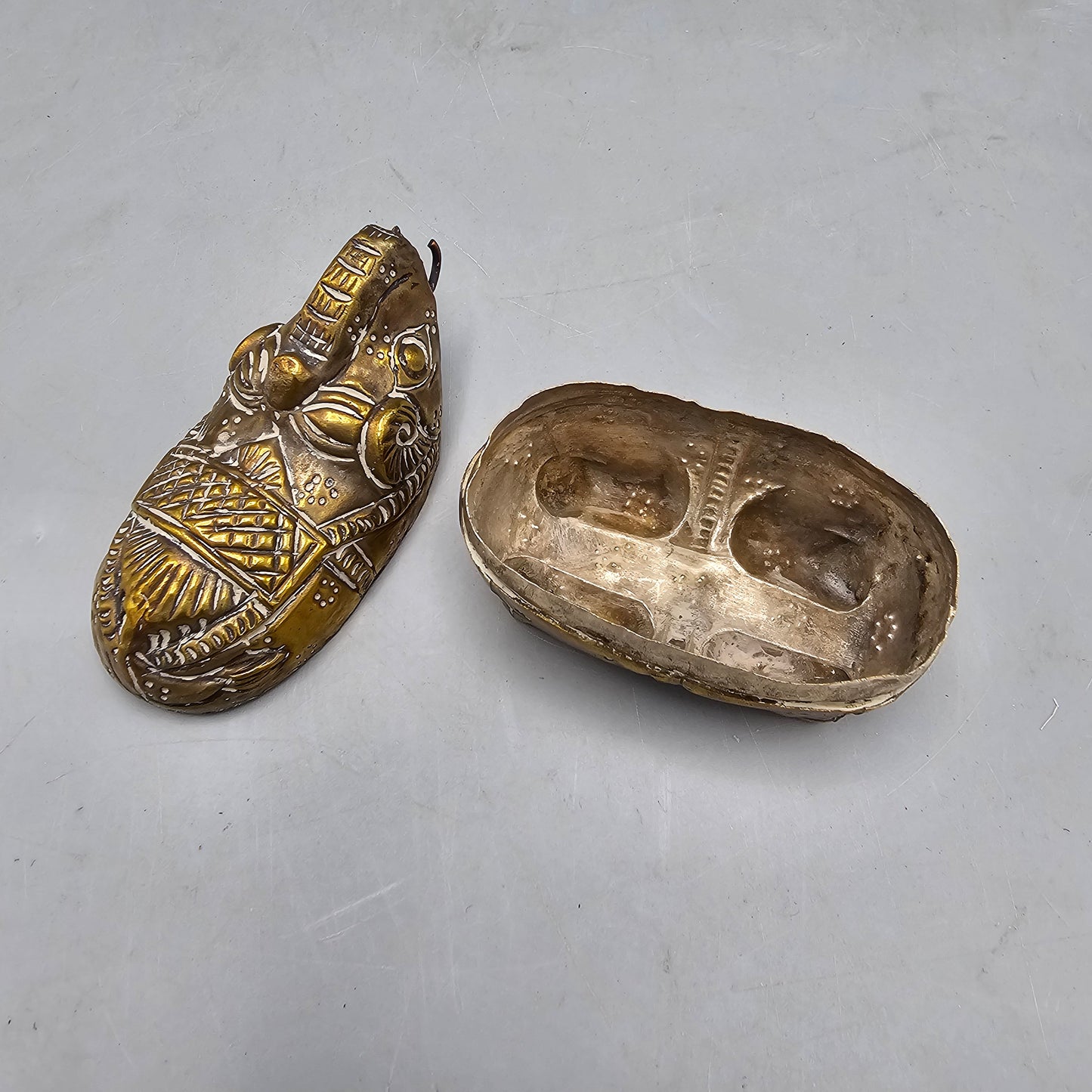 Antique Figural Betel Nut Box - Elephant