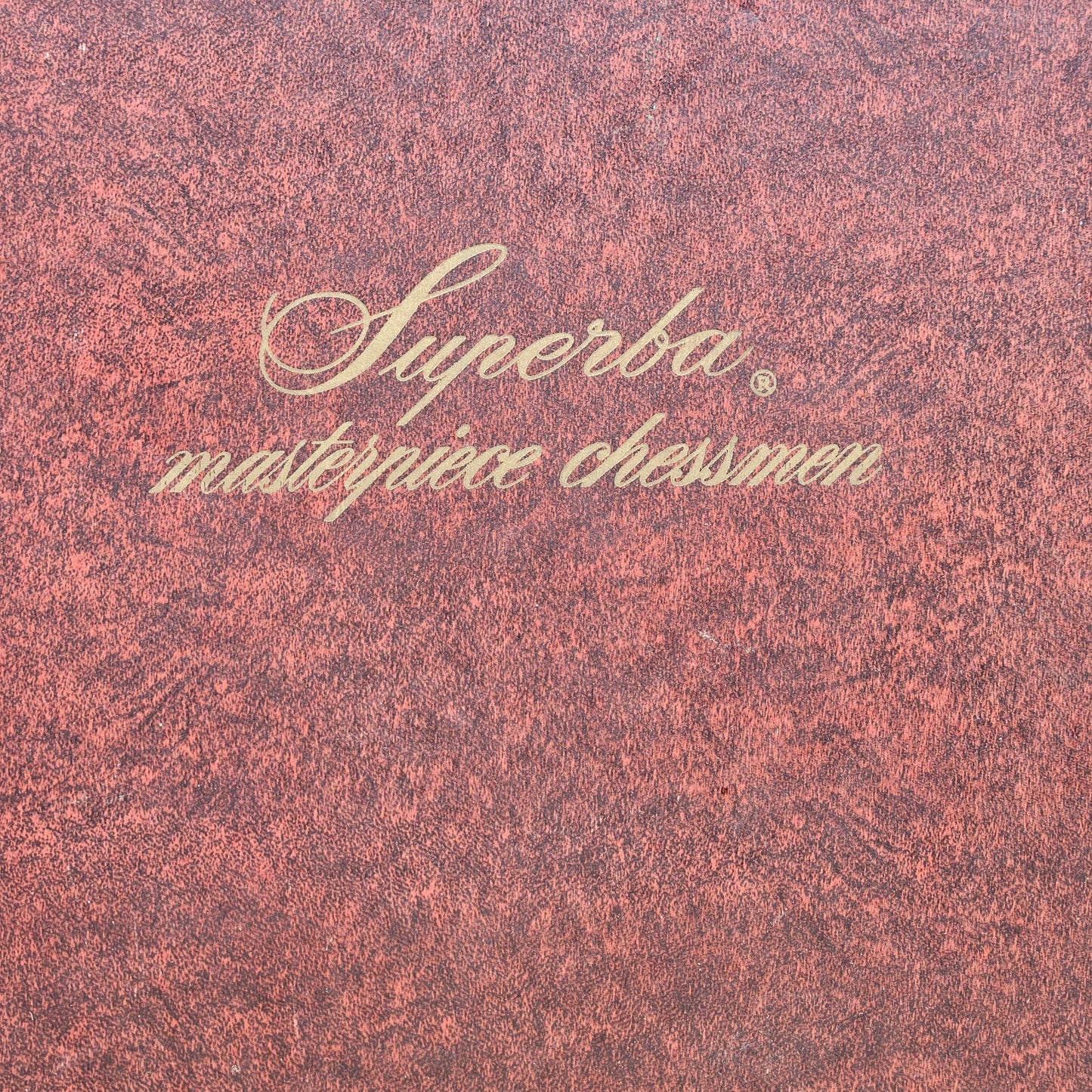 Vintage Peter Ganine Chess Set Superba Masterpiece Chessman