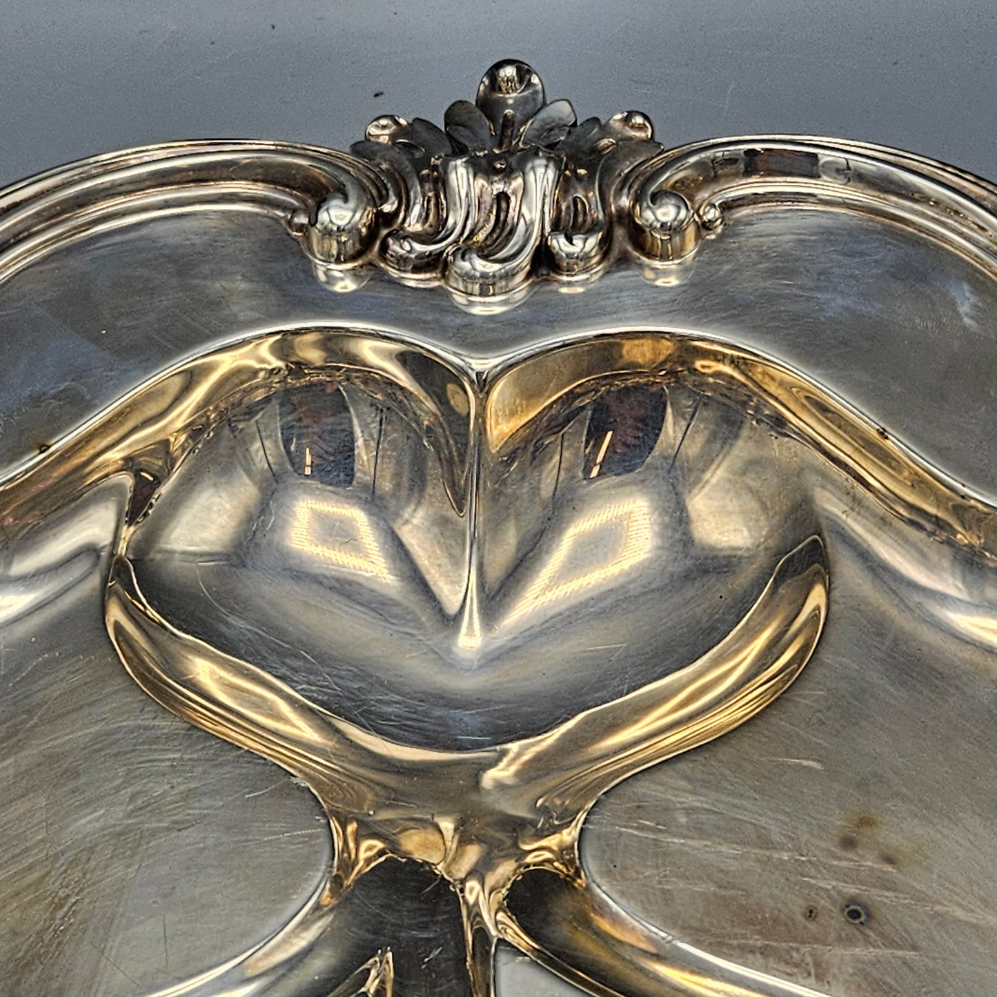 Vintage Reed and Barton Victorian Silver Plate Meat Tray