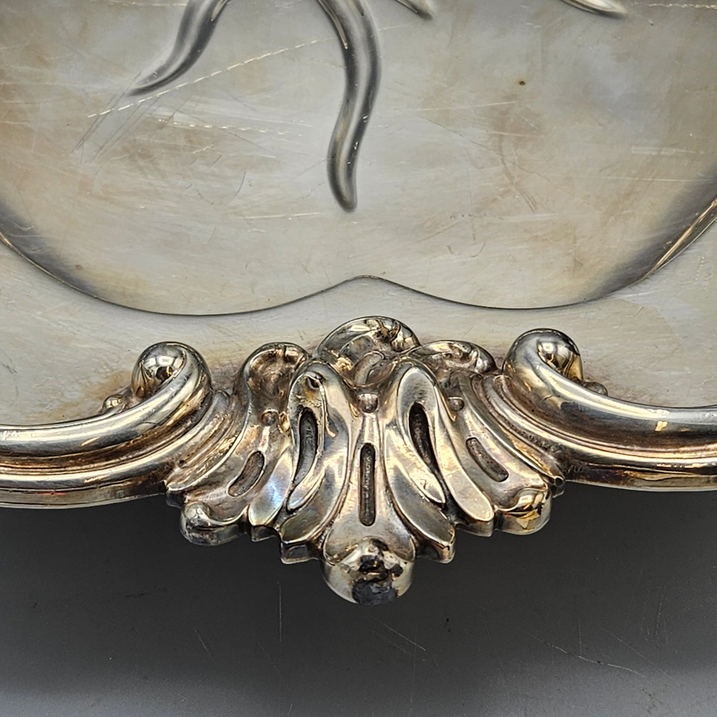 Vintage Reed and Barton Victorian Silver Plate Meat Tray