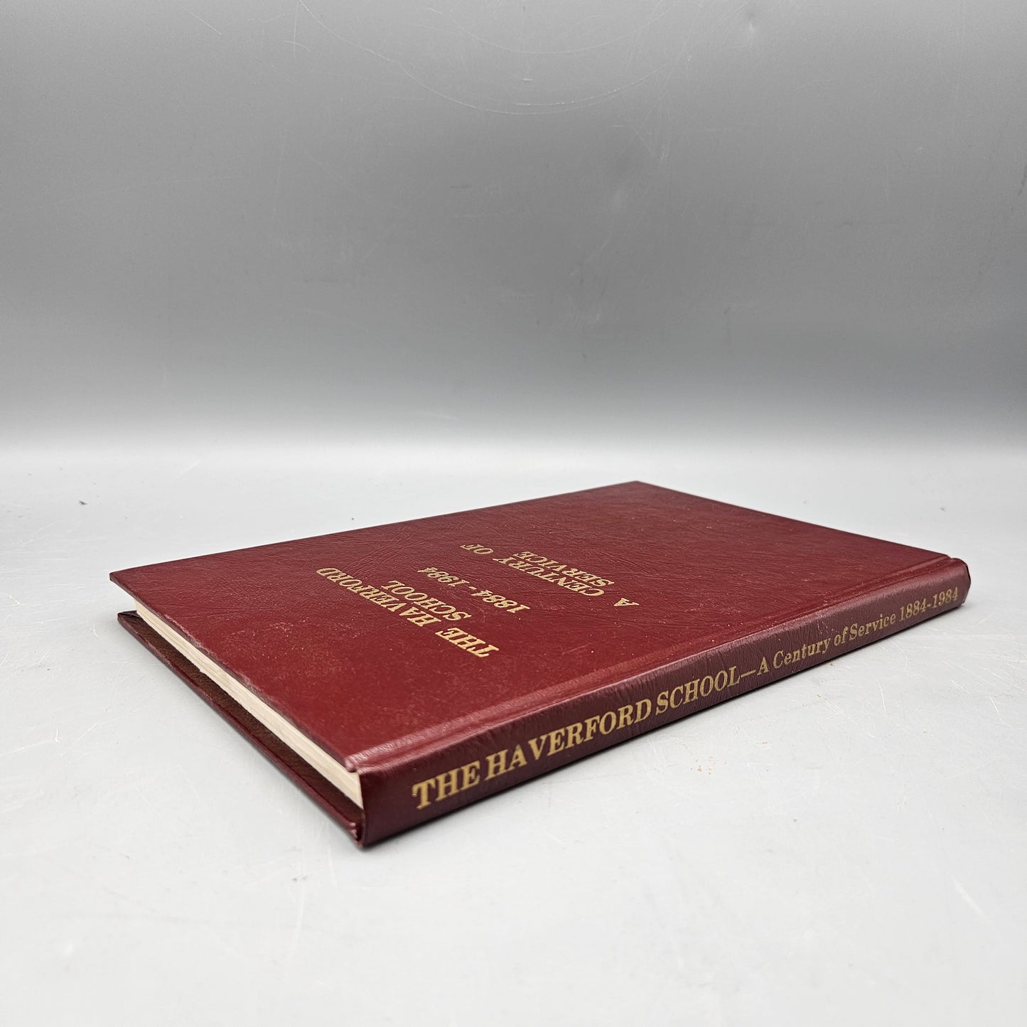 Book: The Haverford School A Century of Service 1884-1984 by Edward Lawson