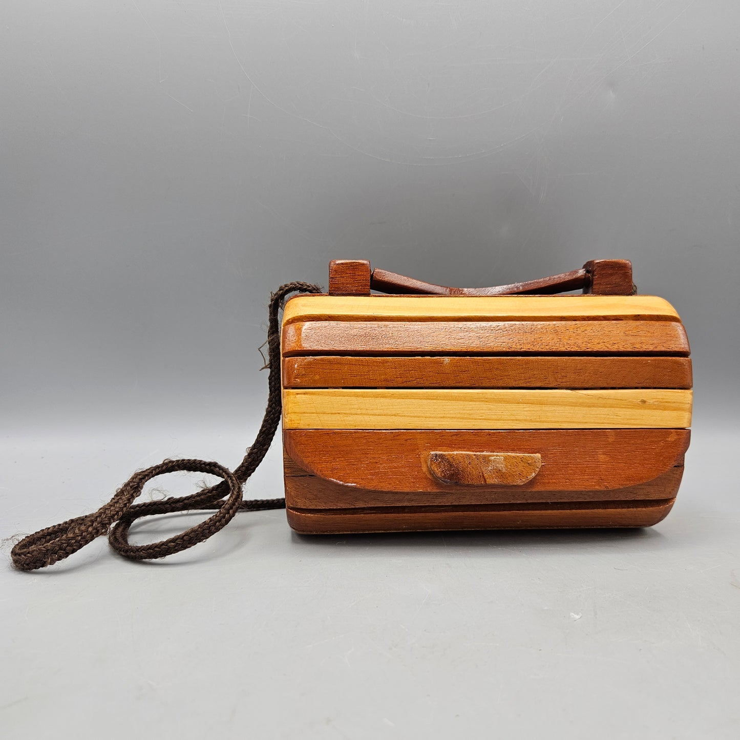 Vintage Wooden Purse
