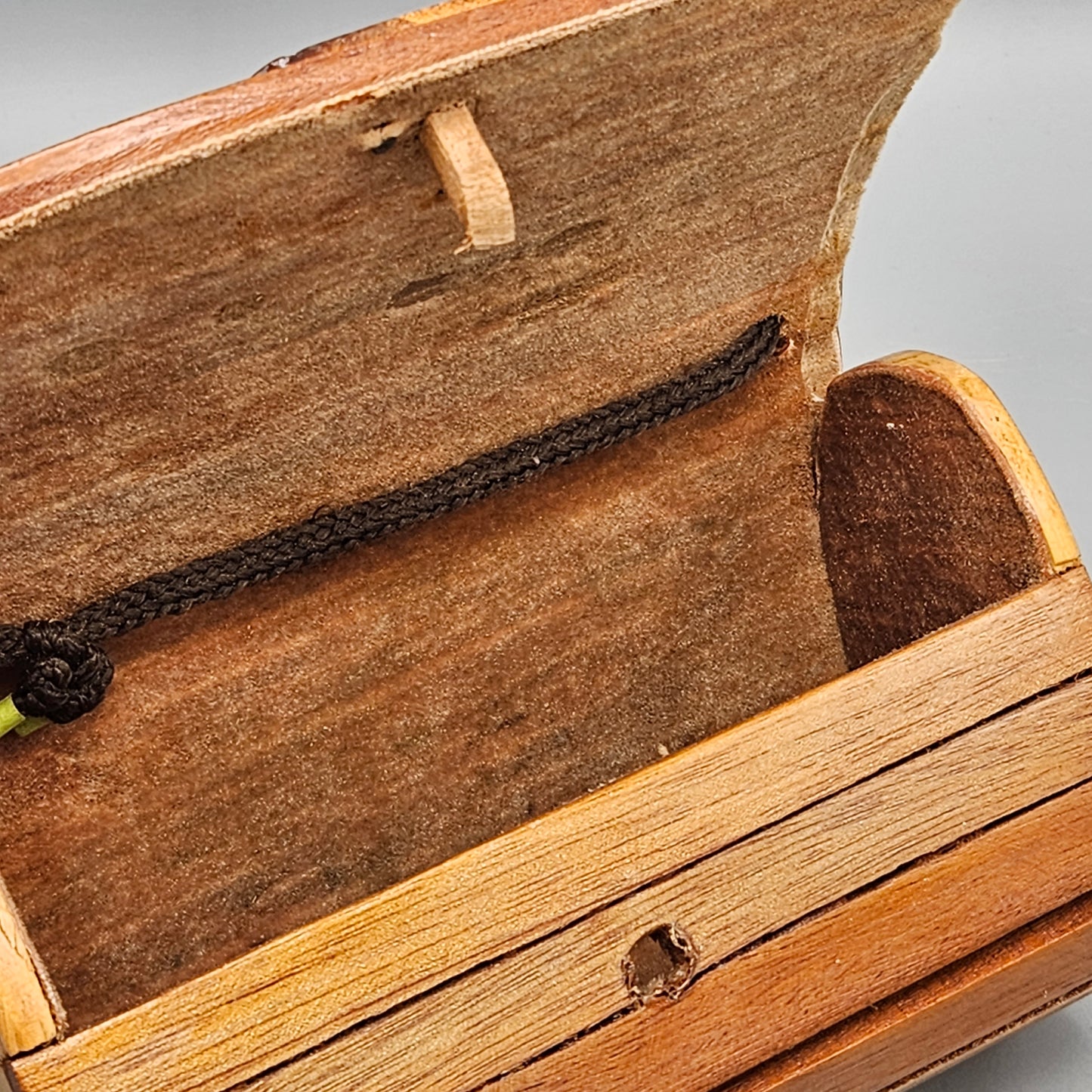 Vintage Wooden Purse