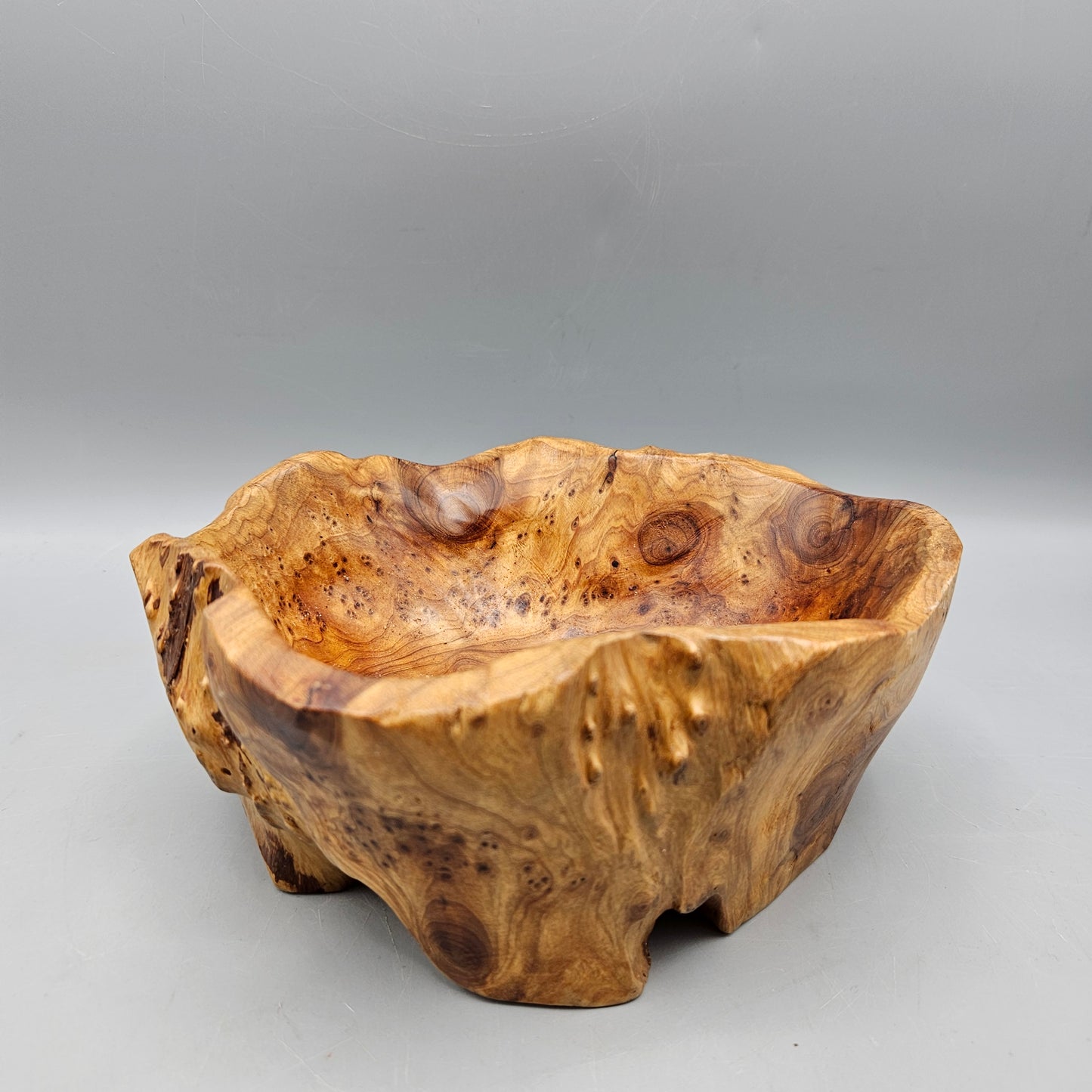 Natural Wood Bowl