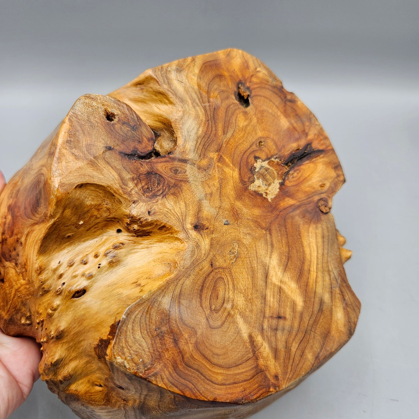Natural Wood Bowl