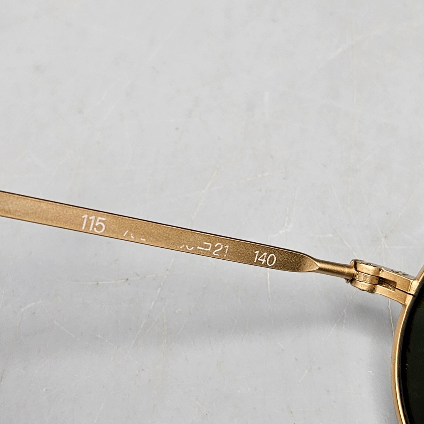 Giorgio Armani AR 115SM Sunglasses - Gold