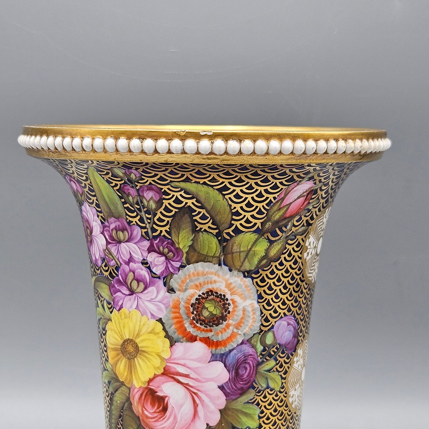 Regency Period Spode Porcelain Spill Vase 1166