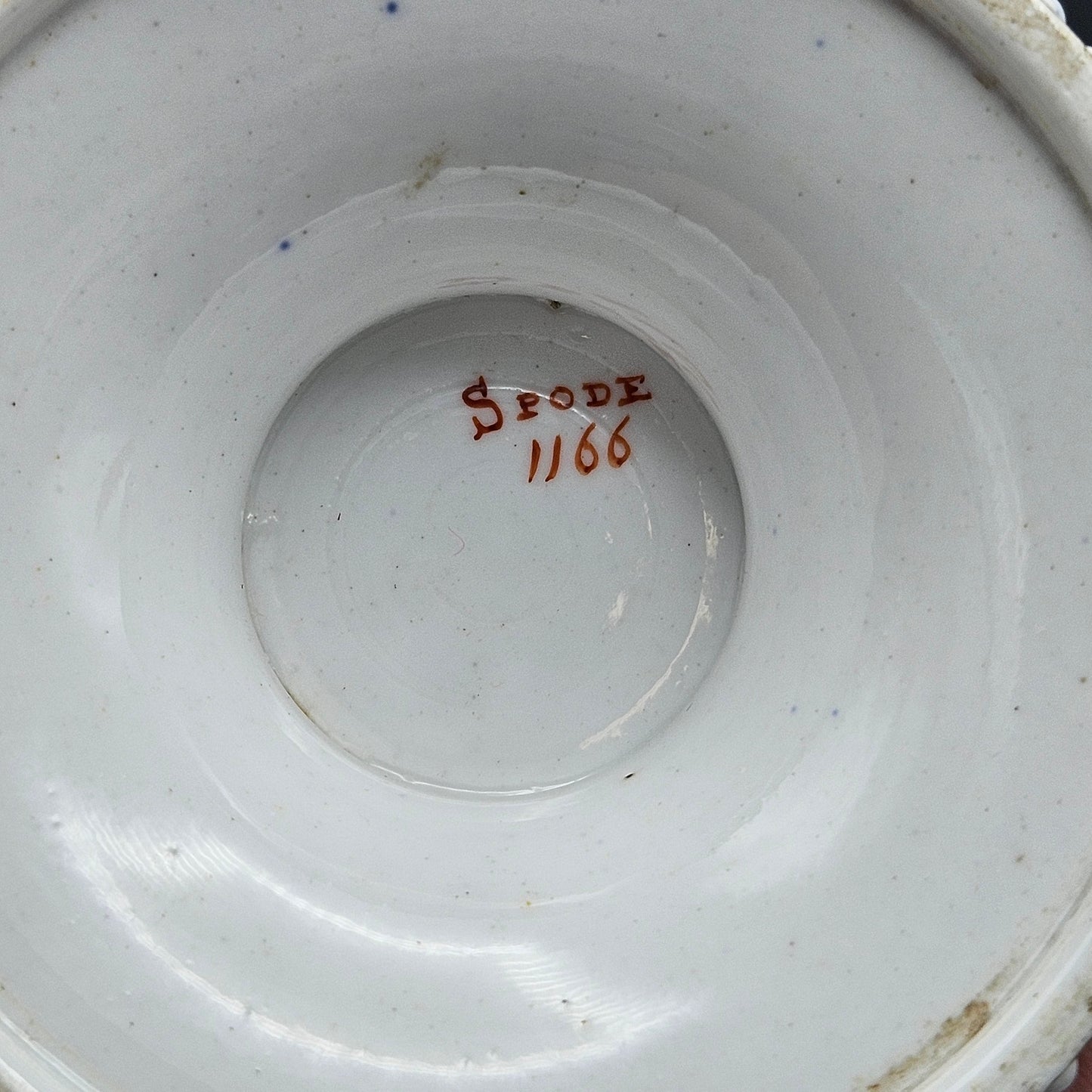 Regency Period Spode Porcelain Spill Vase 1166