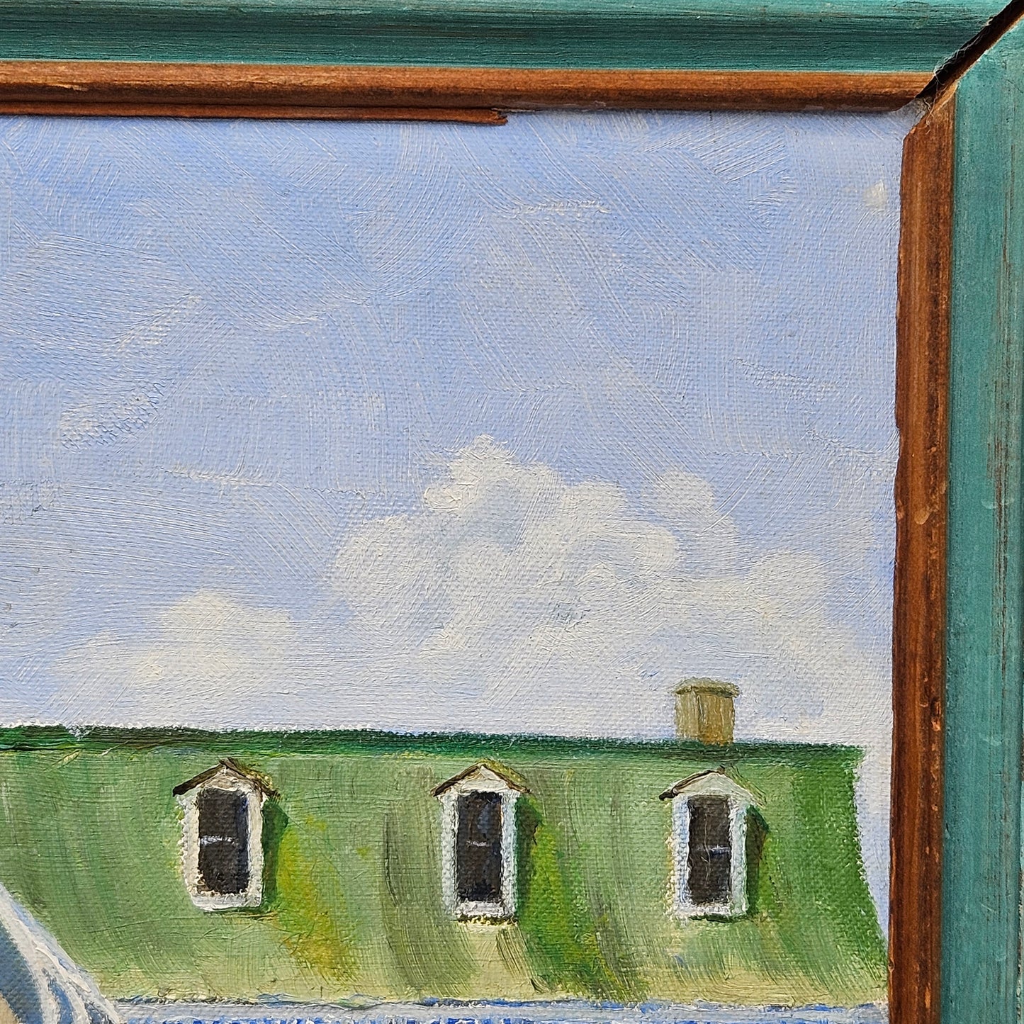 Vintage 1957 K. Schmucker Painting of House - Cape May, New Jersey
