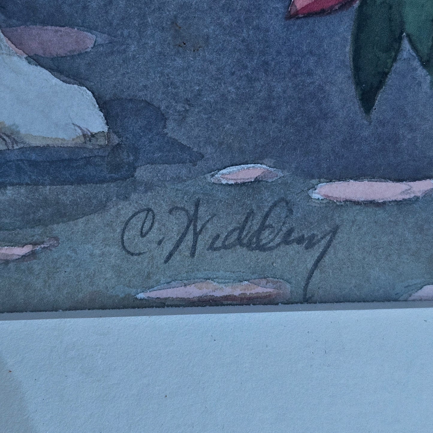 Original Signed Watercolor Painting of Jack Russel Terrier Dog