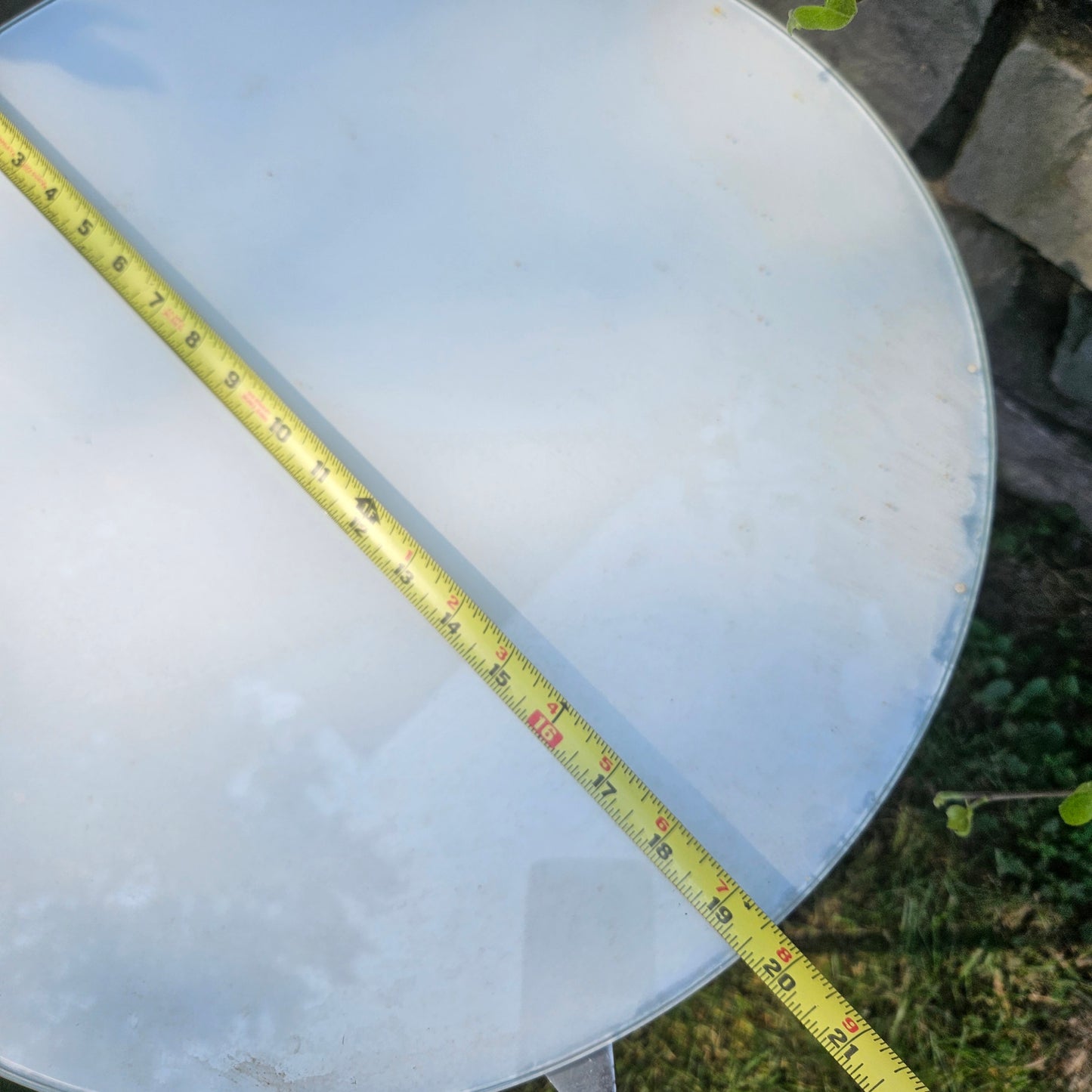 Vintage Strind Ikea Side Table / Retro Round Bar Car