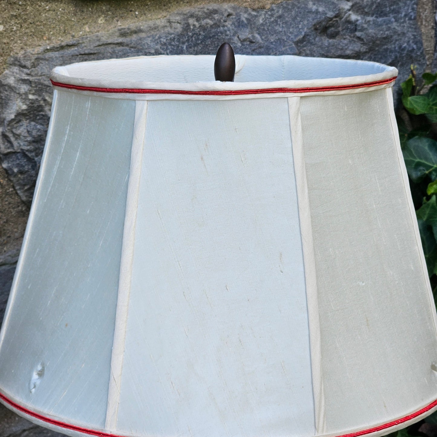 Vintage Glass & Milk Glass Lamp