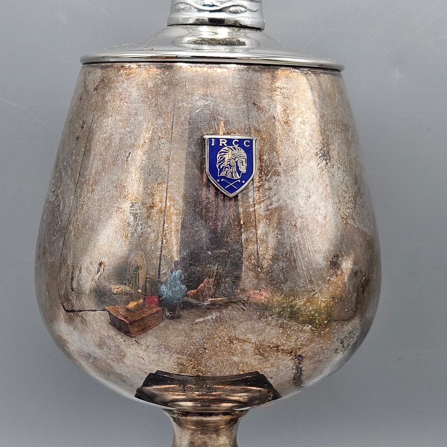 Vintage 1960's Female Golf Trophy - Indian River Club Golf Course