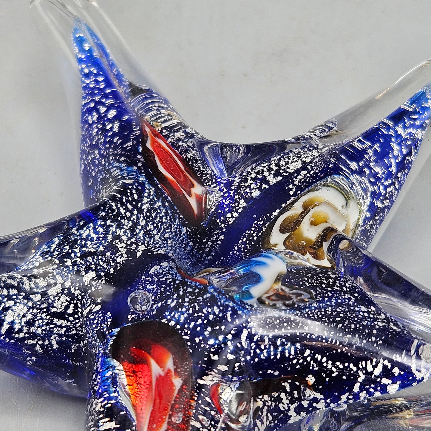 Art Glass Starfish Paperweight