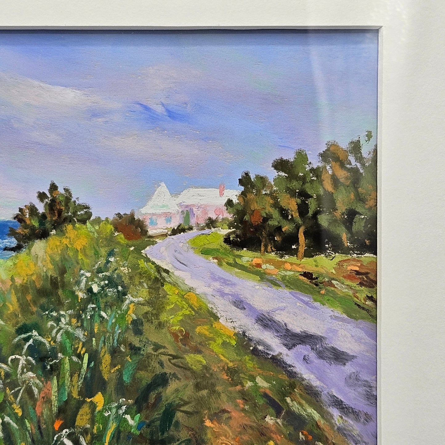 Original Pastel Painting of Bermuda by Bob Richey