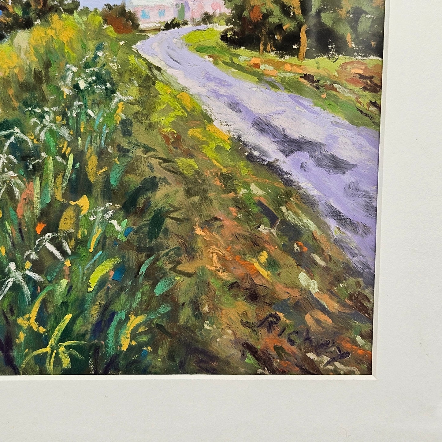 Original Pastel Painting of Bermuda by Bob Richey