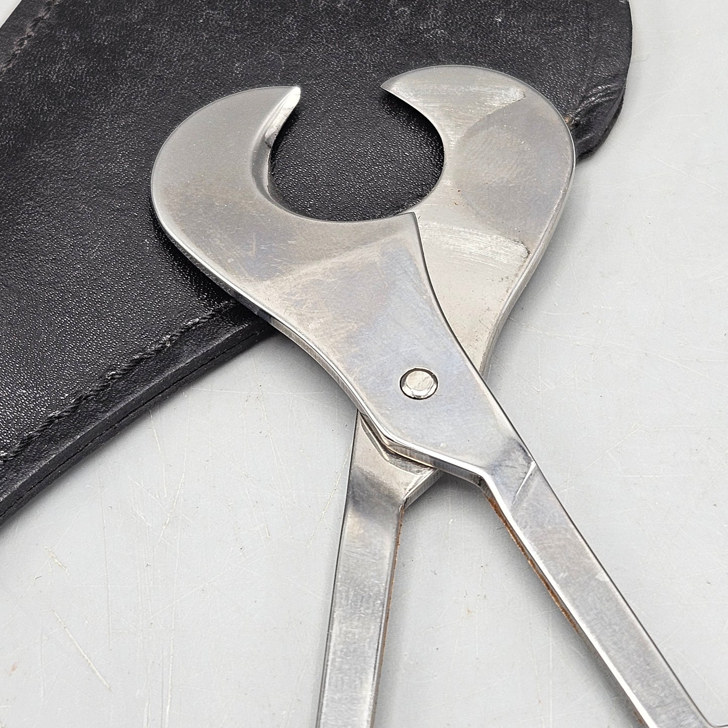 Vintage Pair of Aitor Cigar Cutters Scissors with Pouch