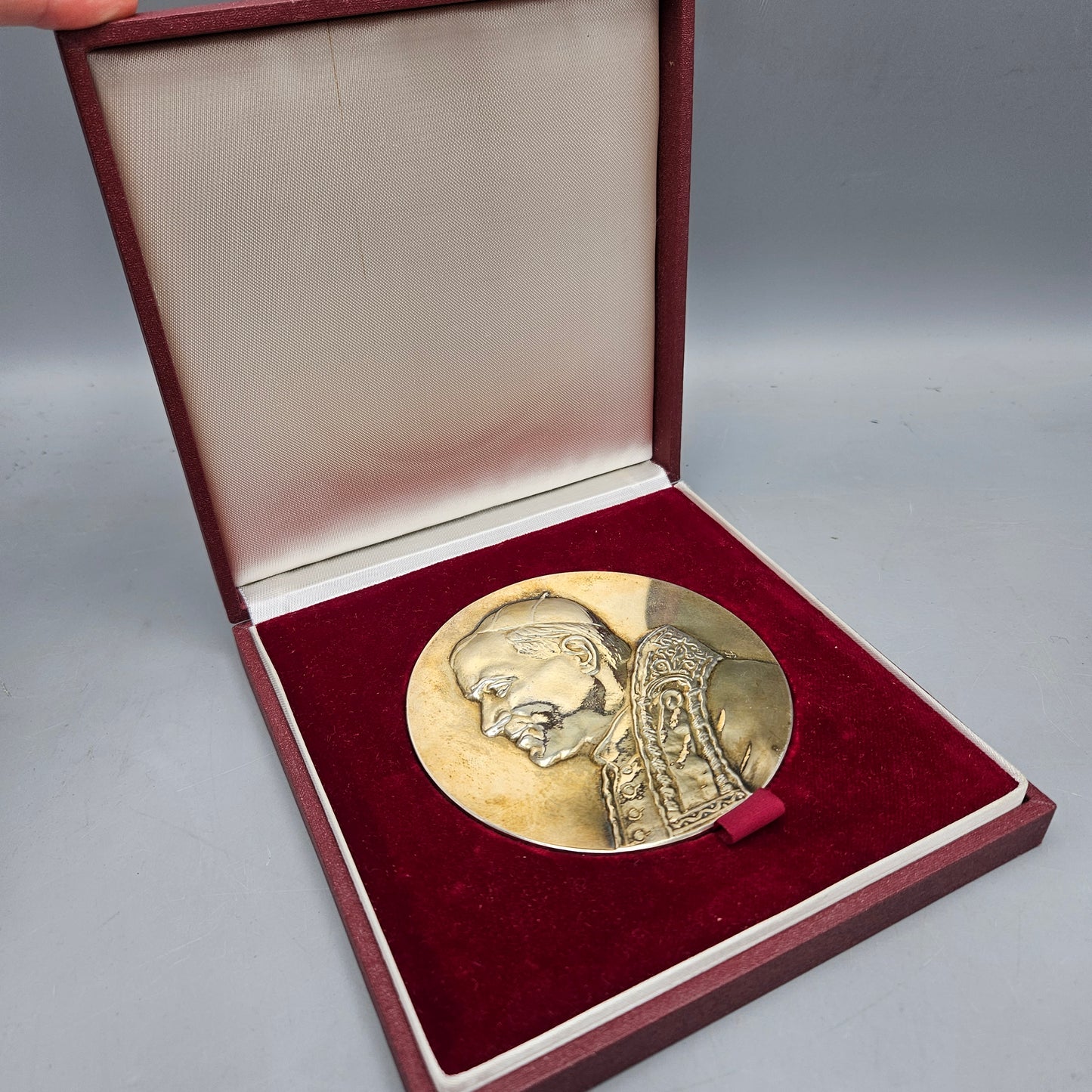 Pope John Paul Medal in Box