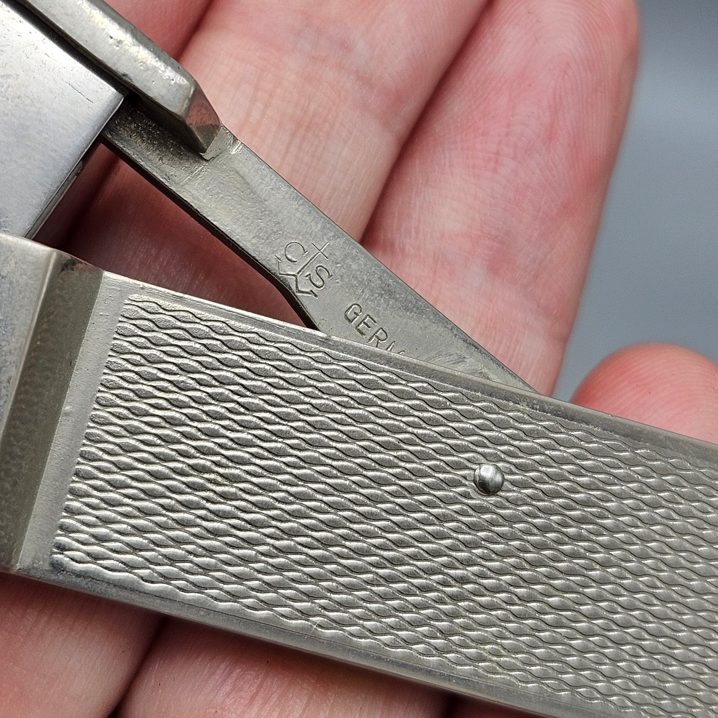 Vintage 1960's German CS Solingen Cigar Cutter