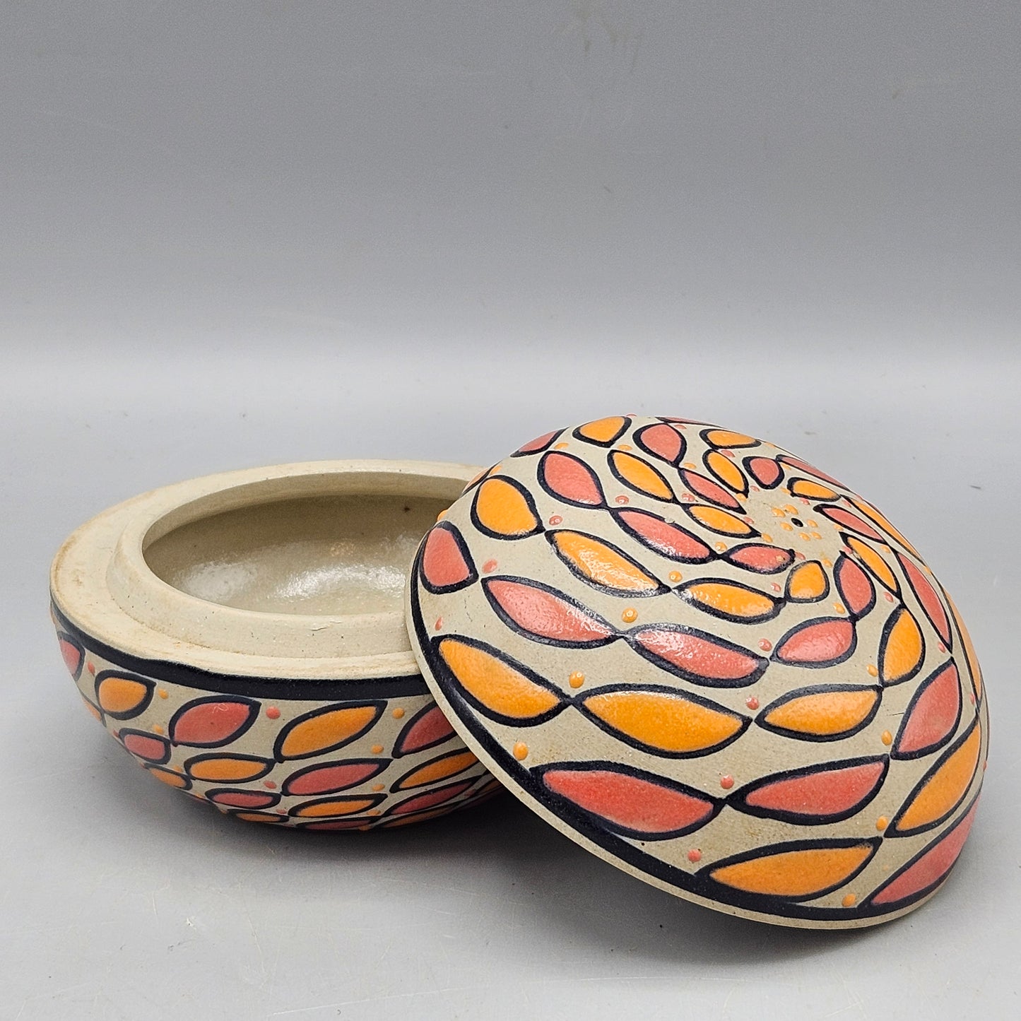 Handpainted Trinket Box from Mexico