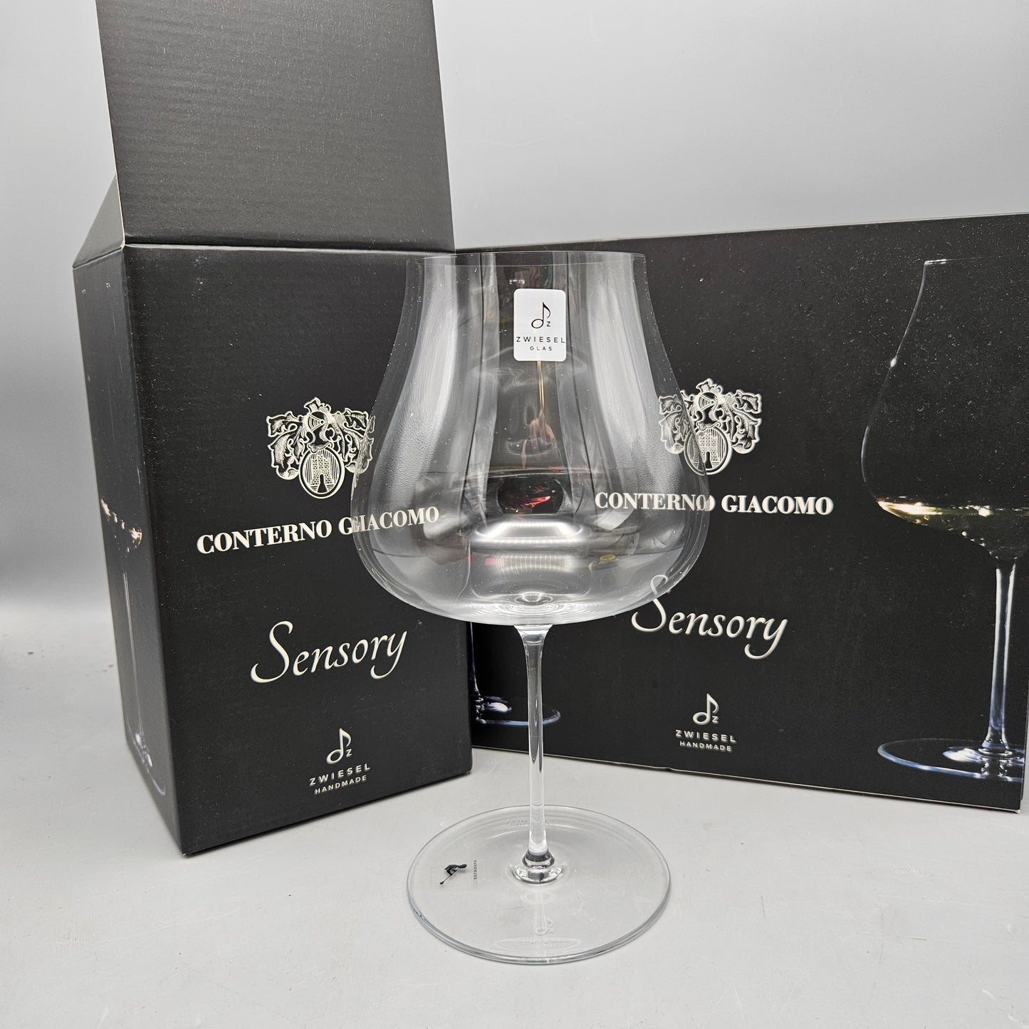 Set of 2 Conterno Giacomo Sensory Glasses in Box