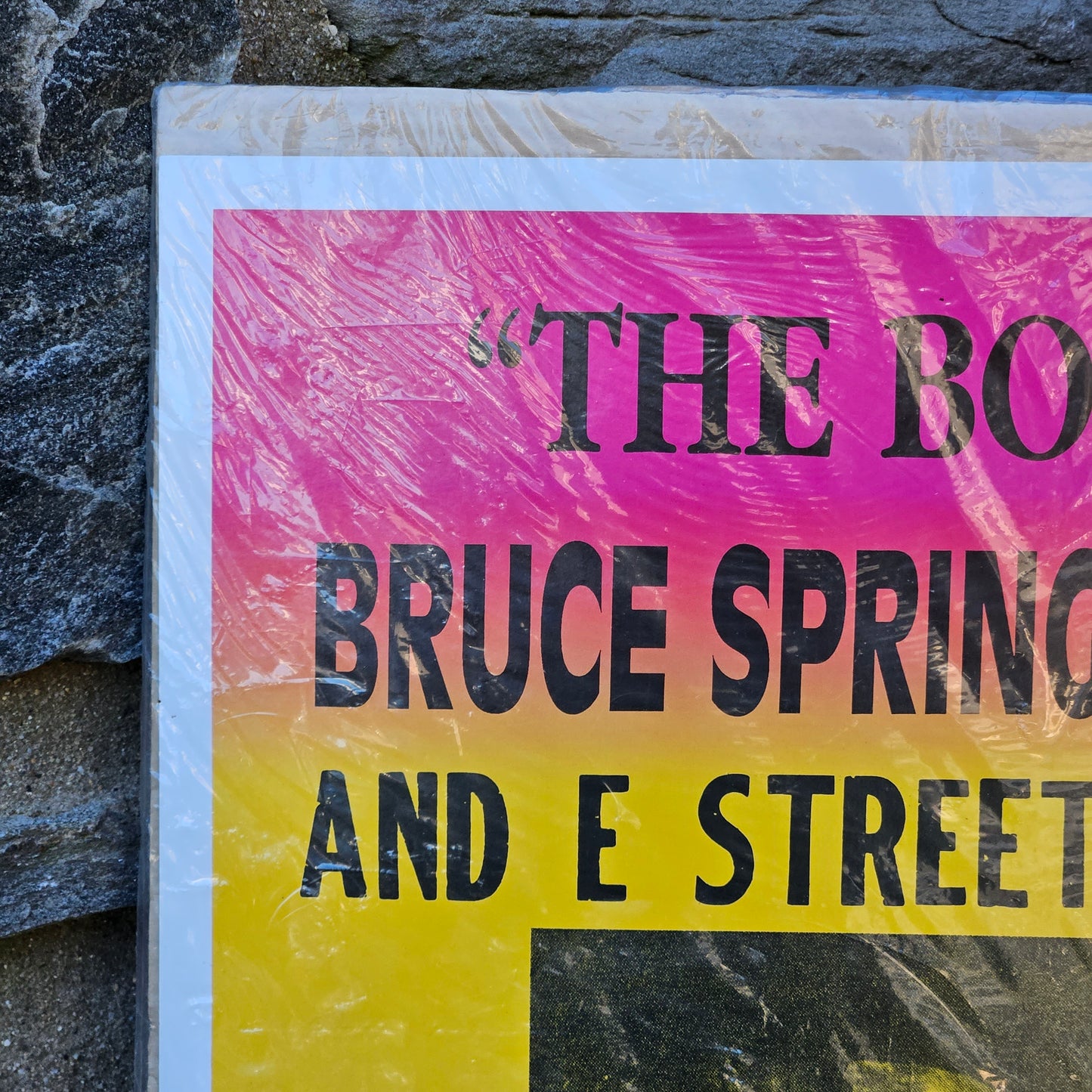Reproduction / Fantasy Bruce Springsteen and the E Street Band 1980 Boston Garden Concert Poster