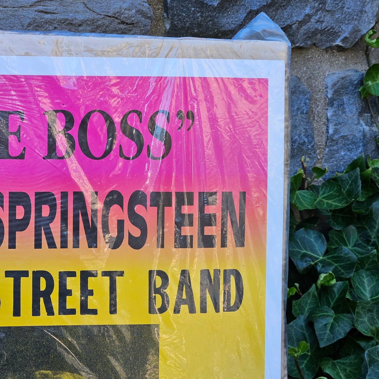 Reproduction / Fantasy Bruce Springsteen and the E Street Band 1980 Boston Garden Concert Poster