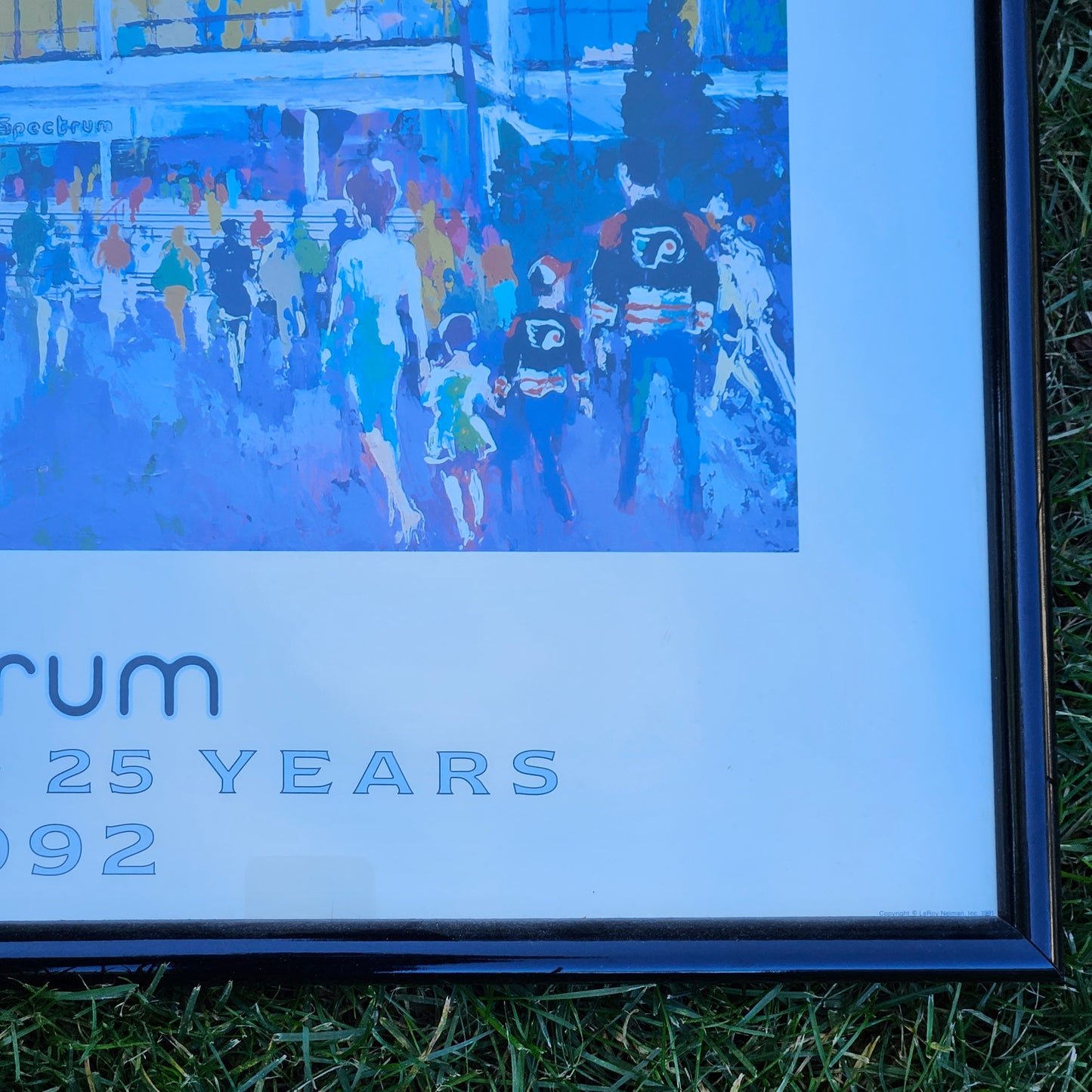 Leroy Neiman Philadelphia Spectrum 1967-1992 25th Anniversary Poster