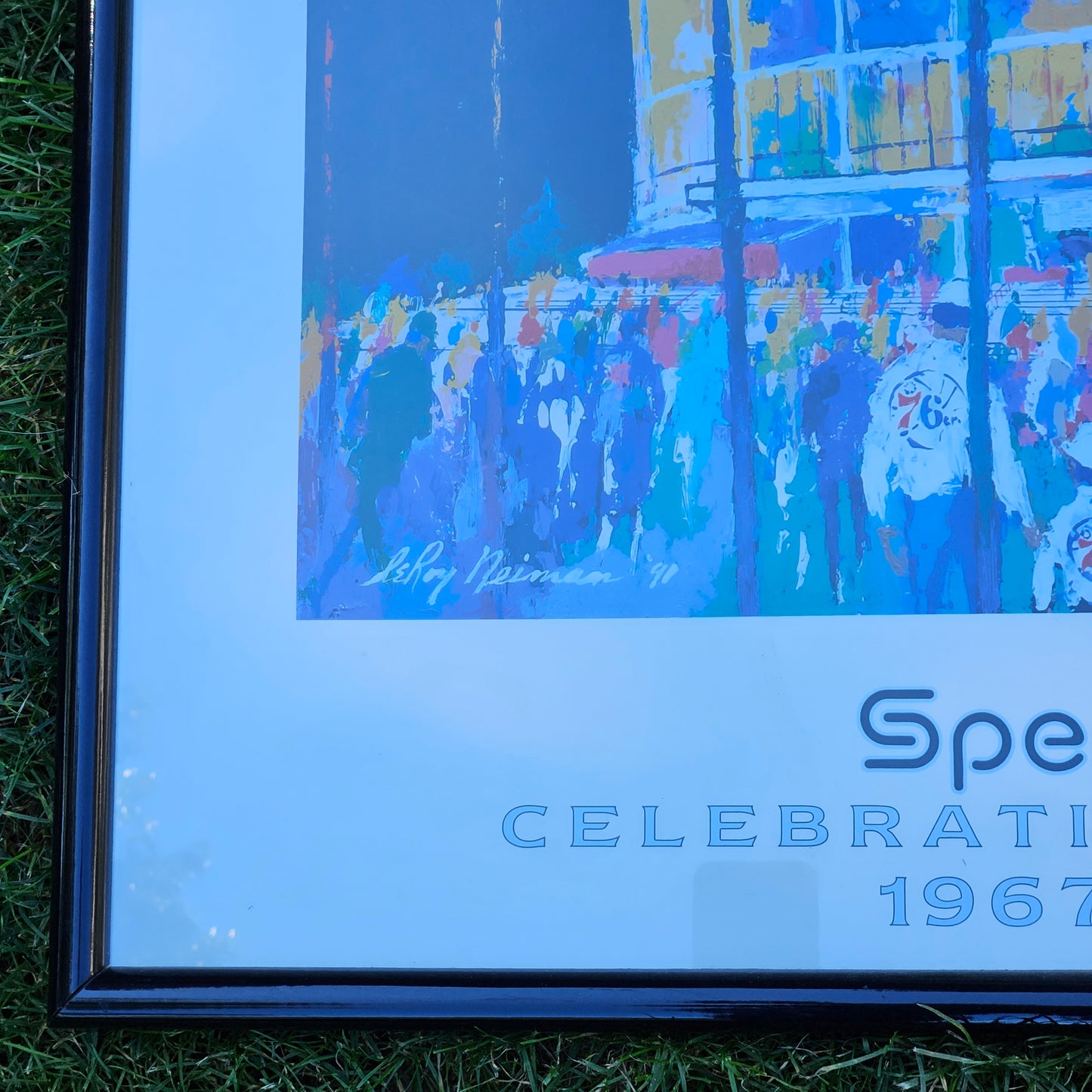 Leroy Neiman Philadelphia Spectrum 1967-1992 25th Anniversary Poster
