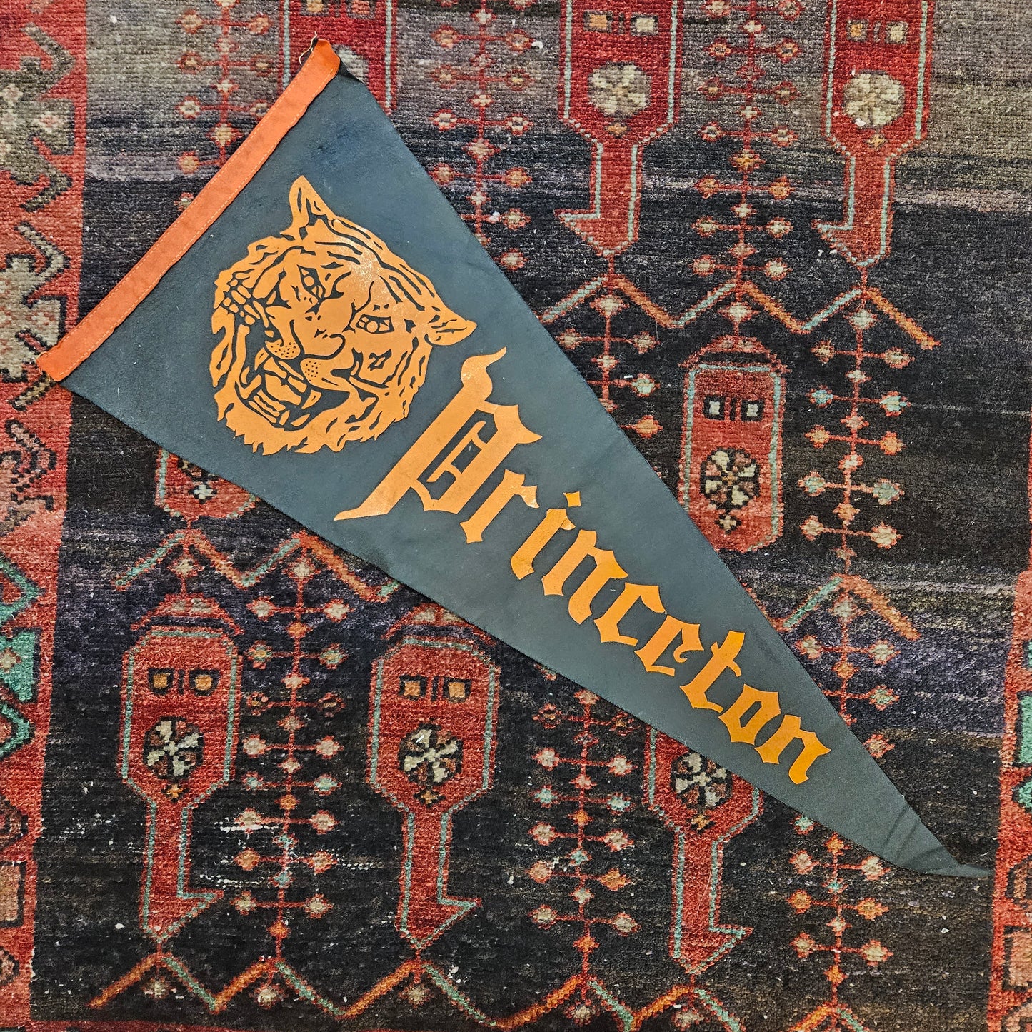 Vintage Felt Princeton Pennant Banner