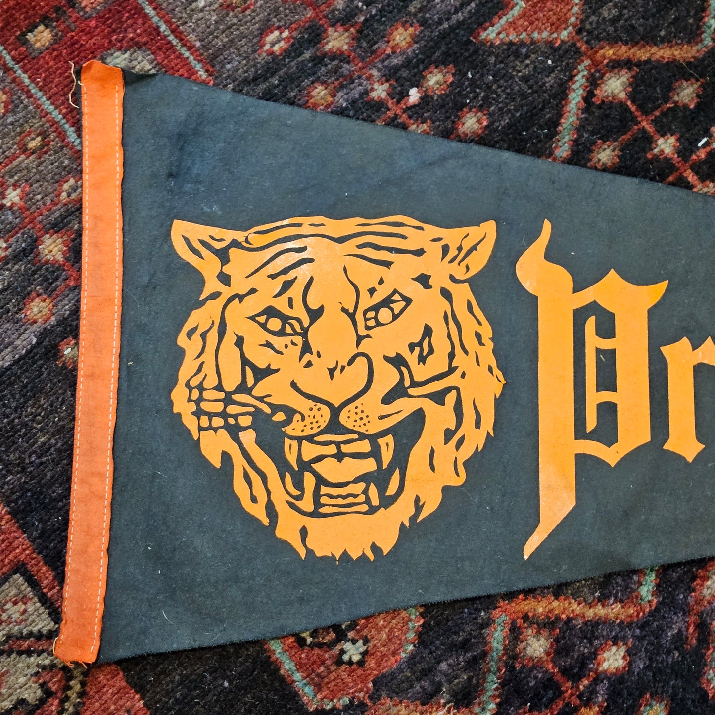 Vintage Felt Princeton Pennant Banner