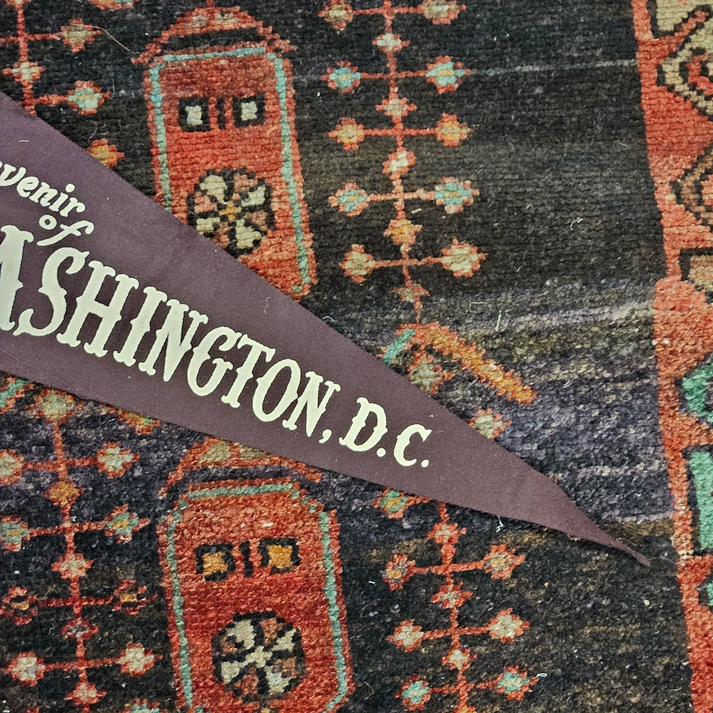 Vintage Washington, DC Felt Pennant Banner